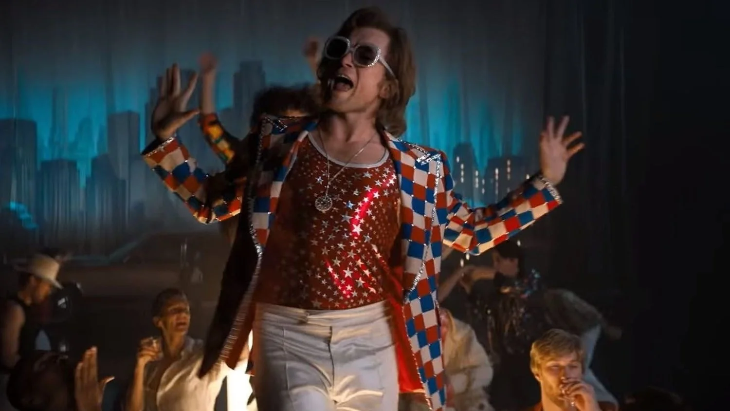 Taron Egerton stars as Elton John in Dexter Fletcher’s biopic of the queer pop icon