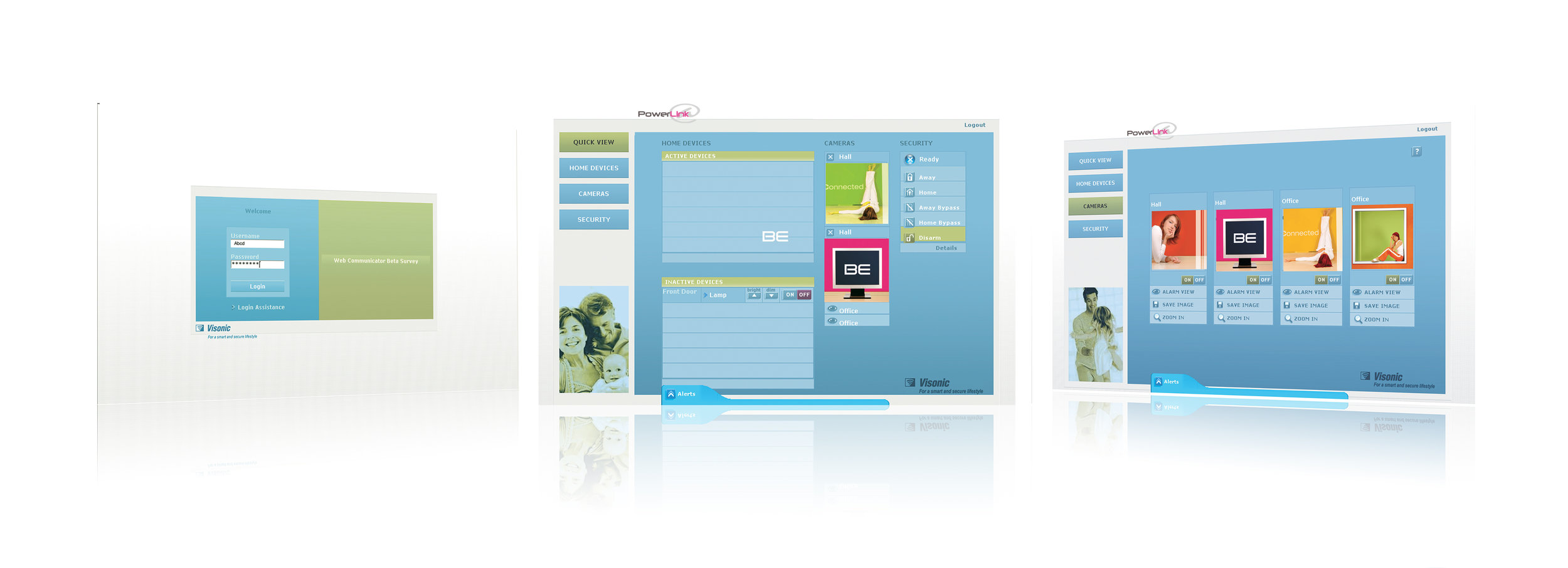 PowerLink Product Launch- Application screens 