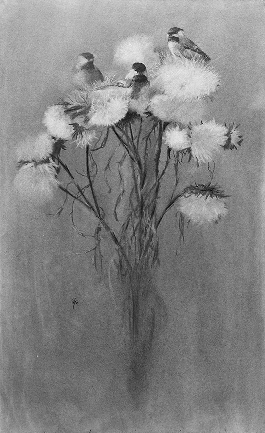 Thistle Stop 18" x 30" Charcoal - Available