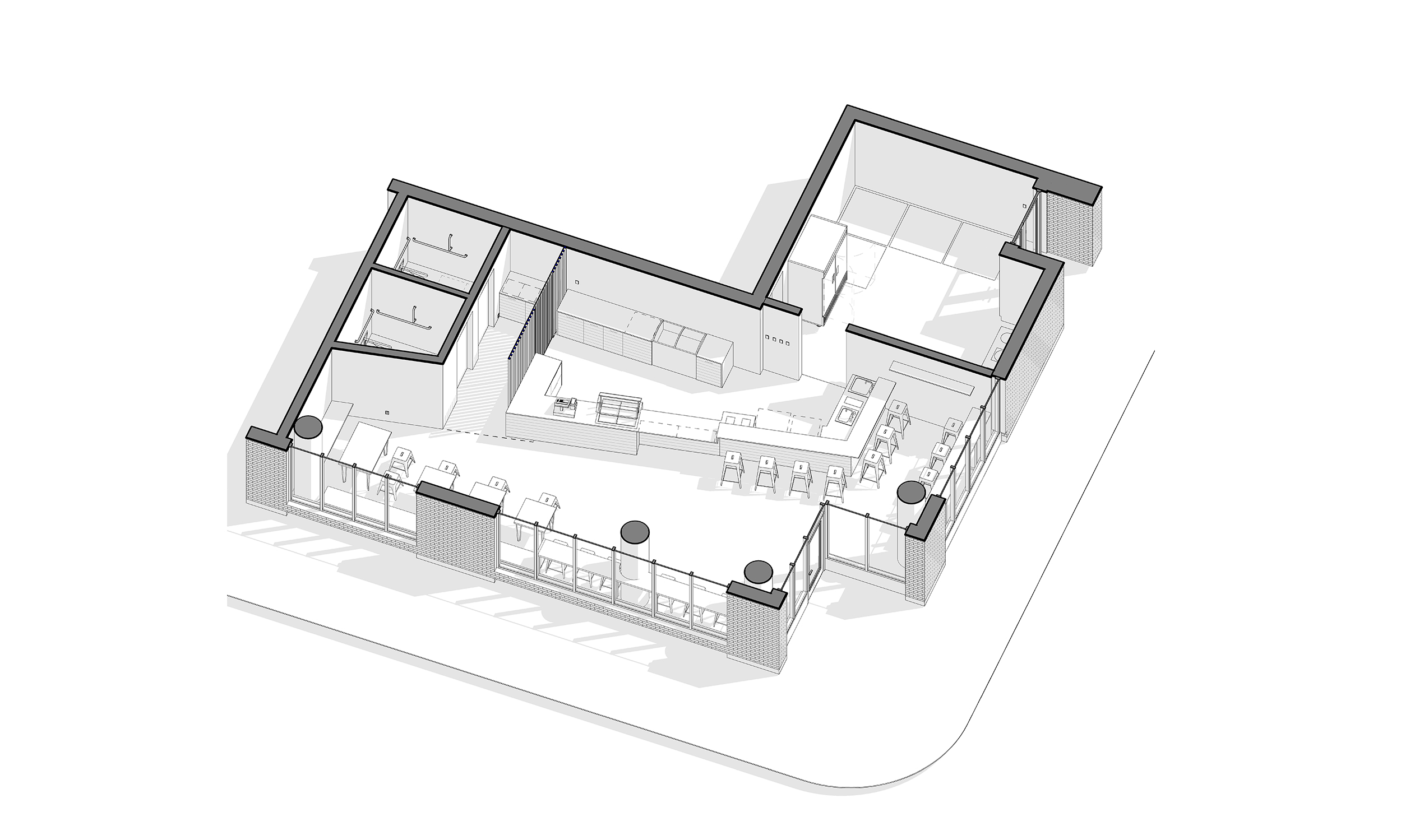 MILK+T Boba Cafe — Propel Studio Architecture Portland