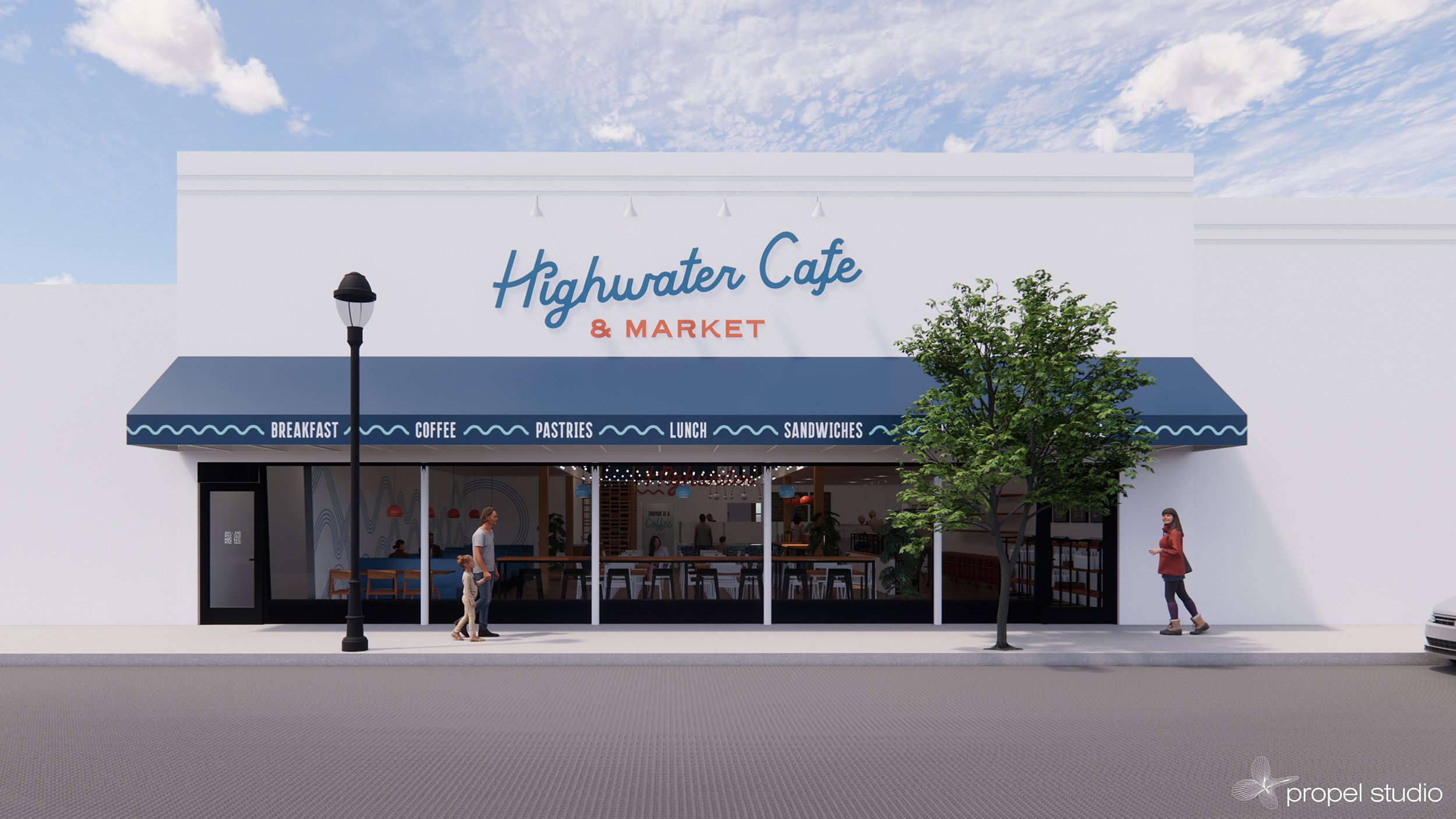 The goal of this commercial mixeduse project is to revitalize a vacant