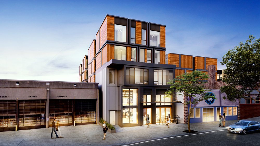 Seattle Mixed Use Apartment Design