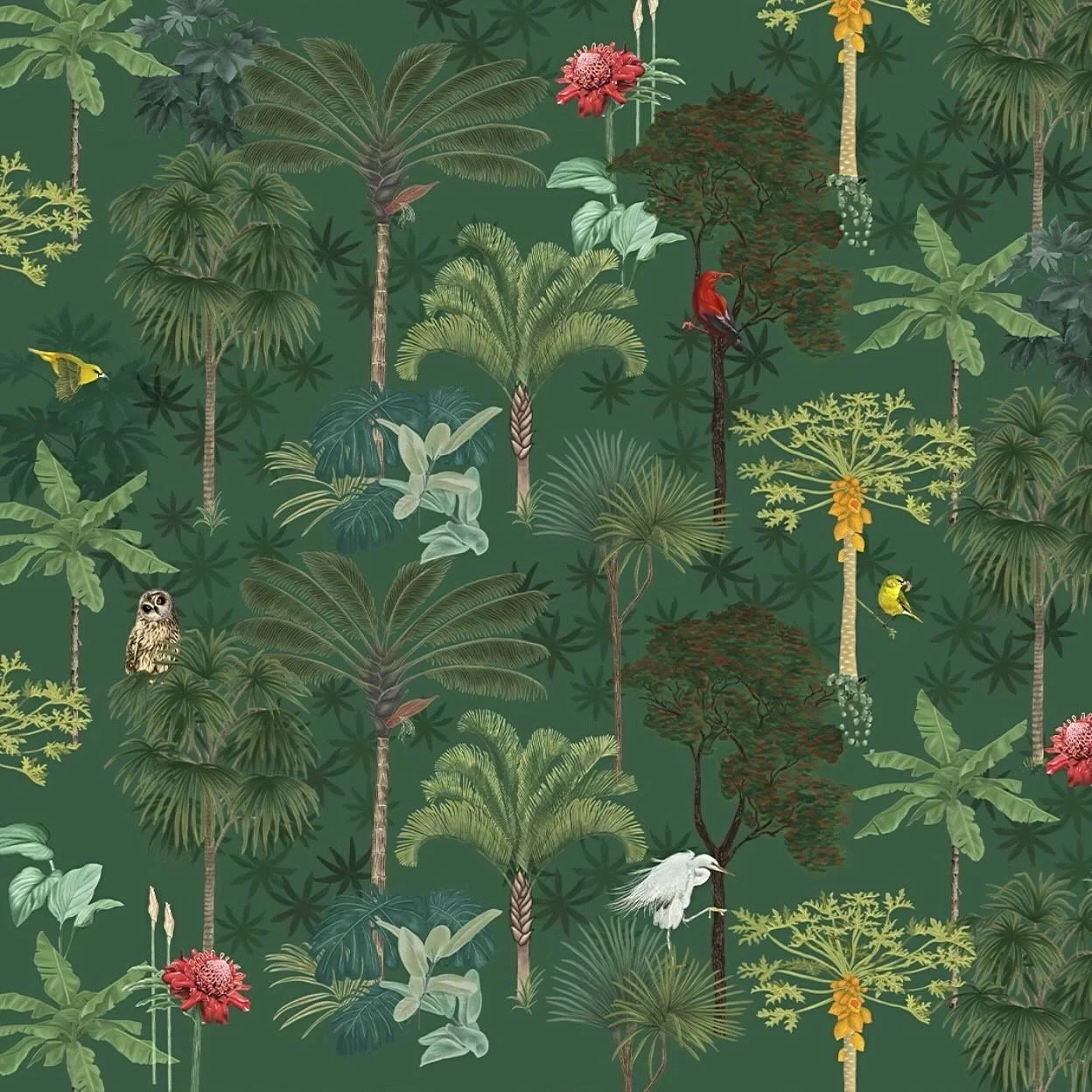 Whimsical Forest Wallpaper
