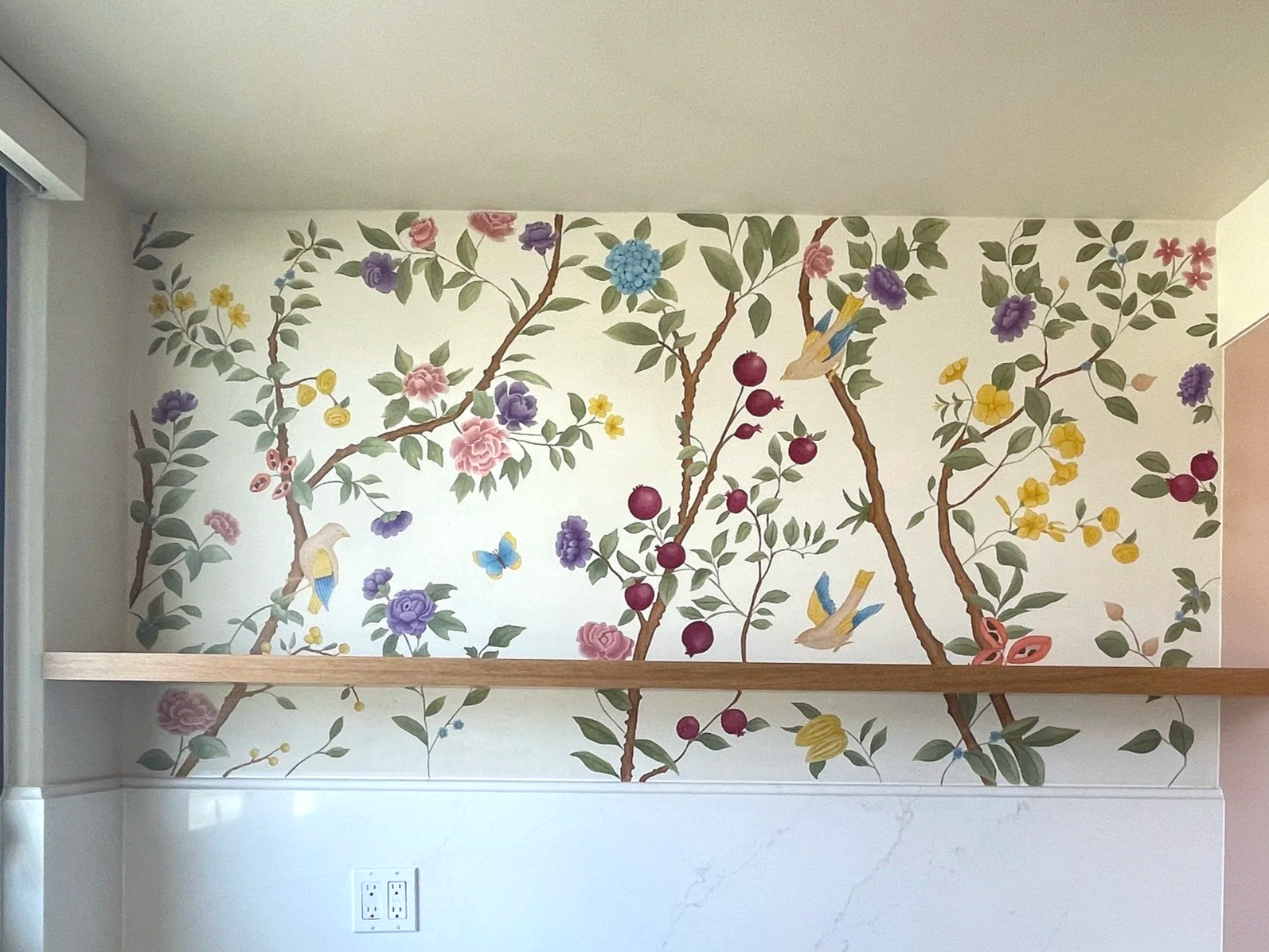 Floral Mural