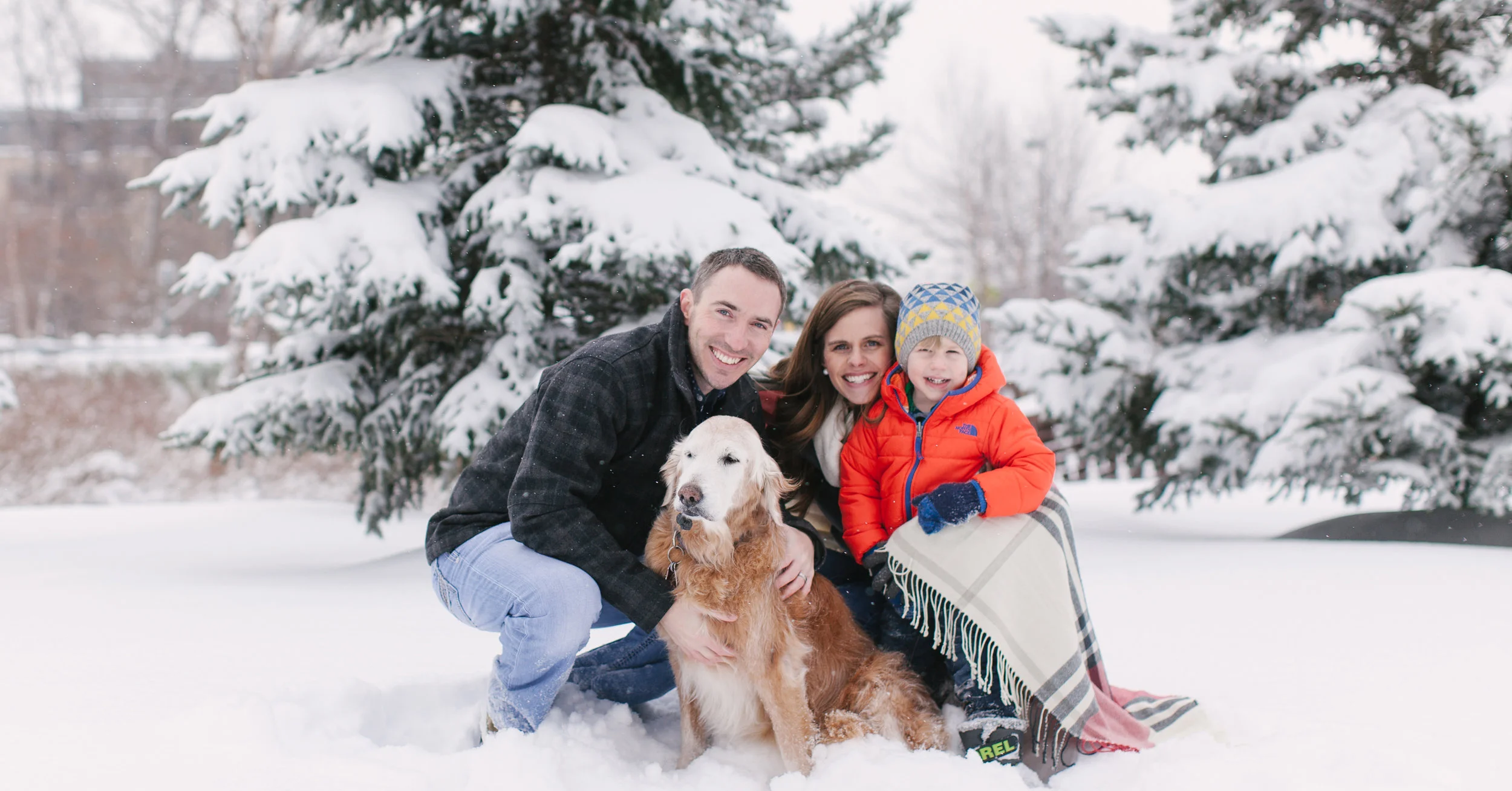 Wiederin Family - Winter Lifestyle with Esther Dog