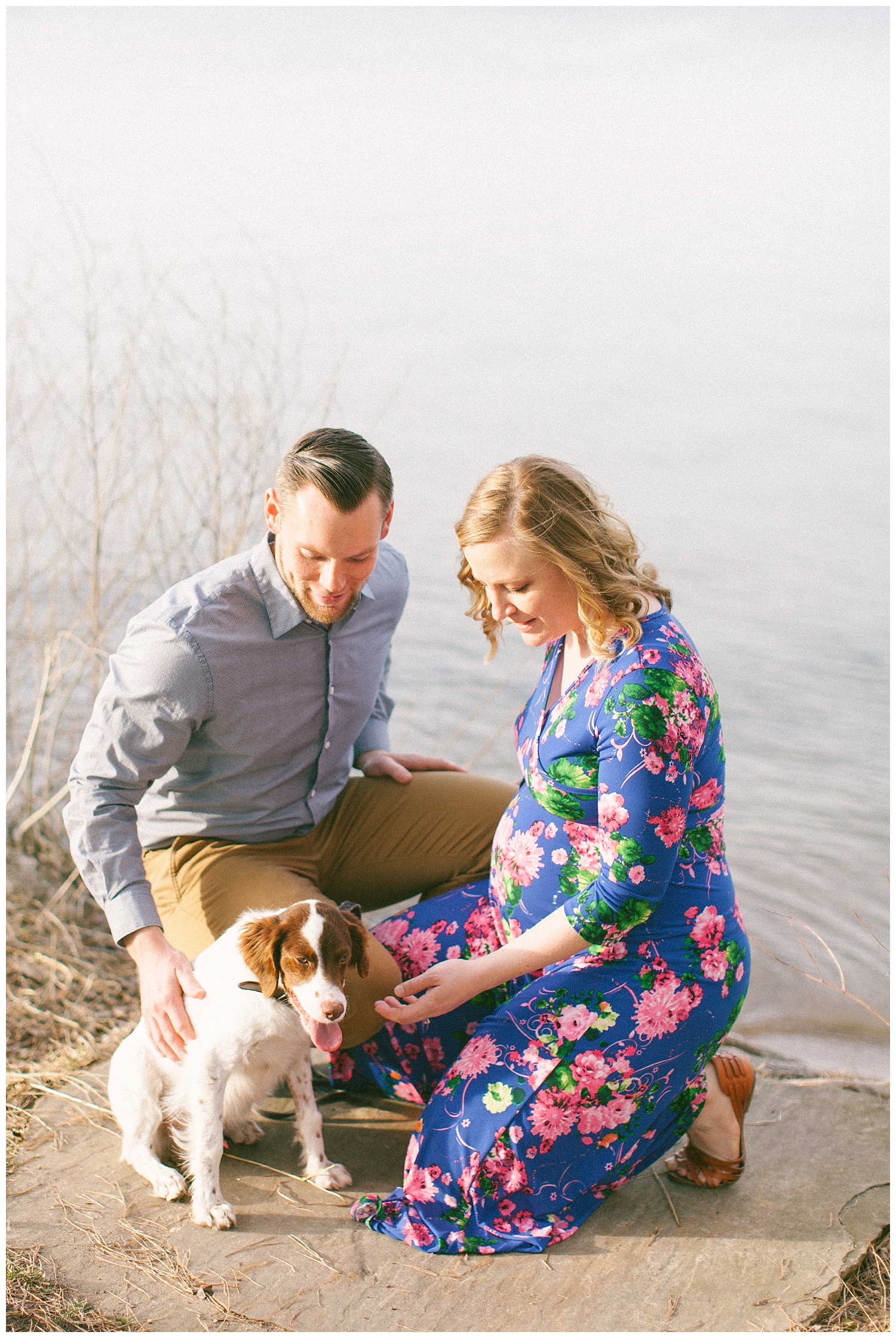 Minneapolis Family Photographer | Minneapolis Maternity photography | Excelsior Maternity | Minneapolis Maternity Photographer | Dog mom | Dog + me