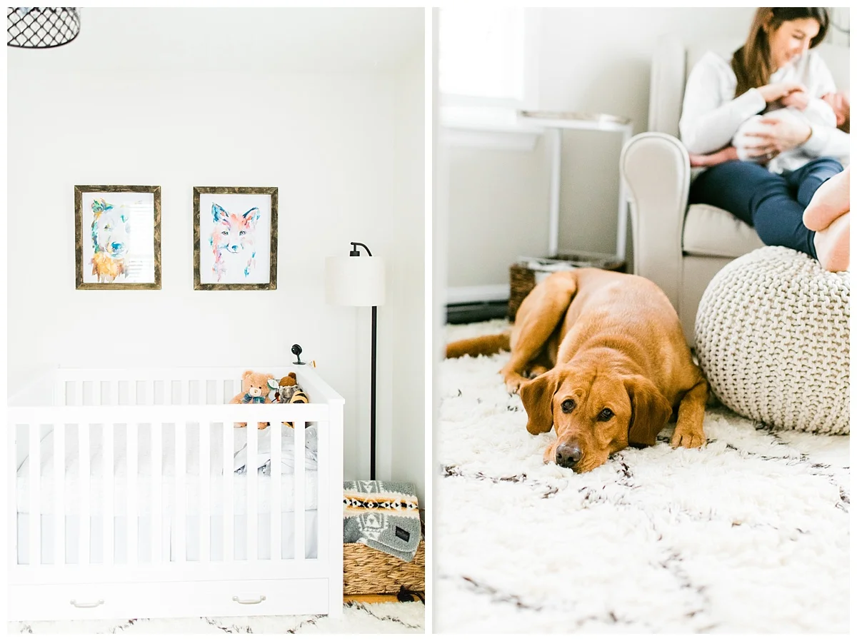 newborn lifestyle session | minneapolis family photographer | @justbeingcon