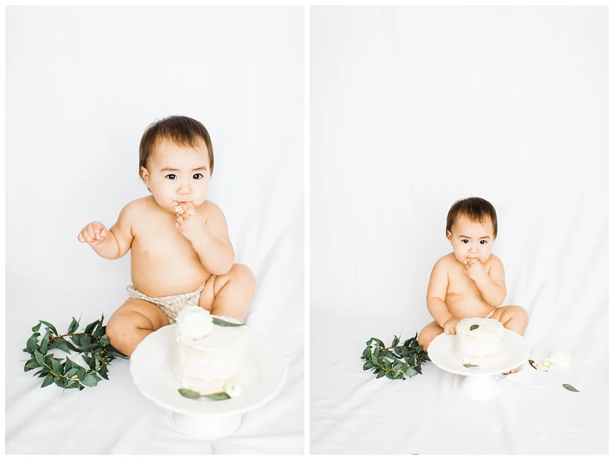 baby's first birthday | cake smash | boy mom | minneapolis family photographer