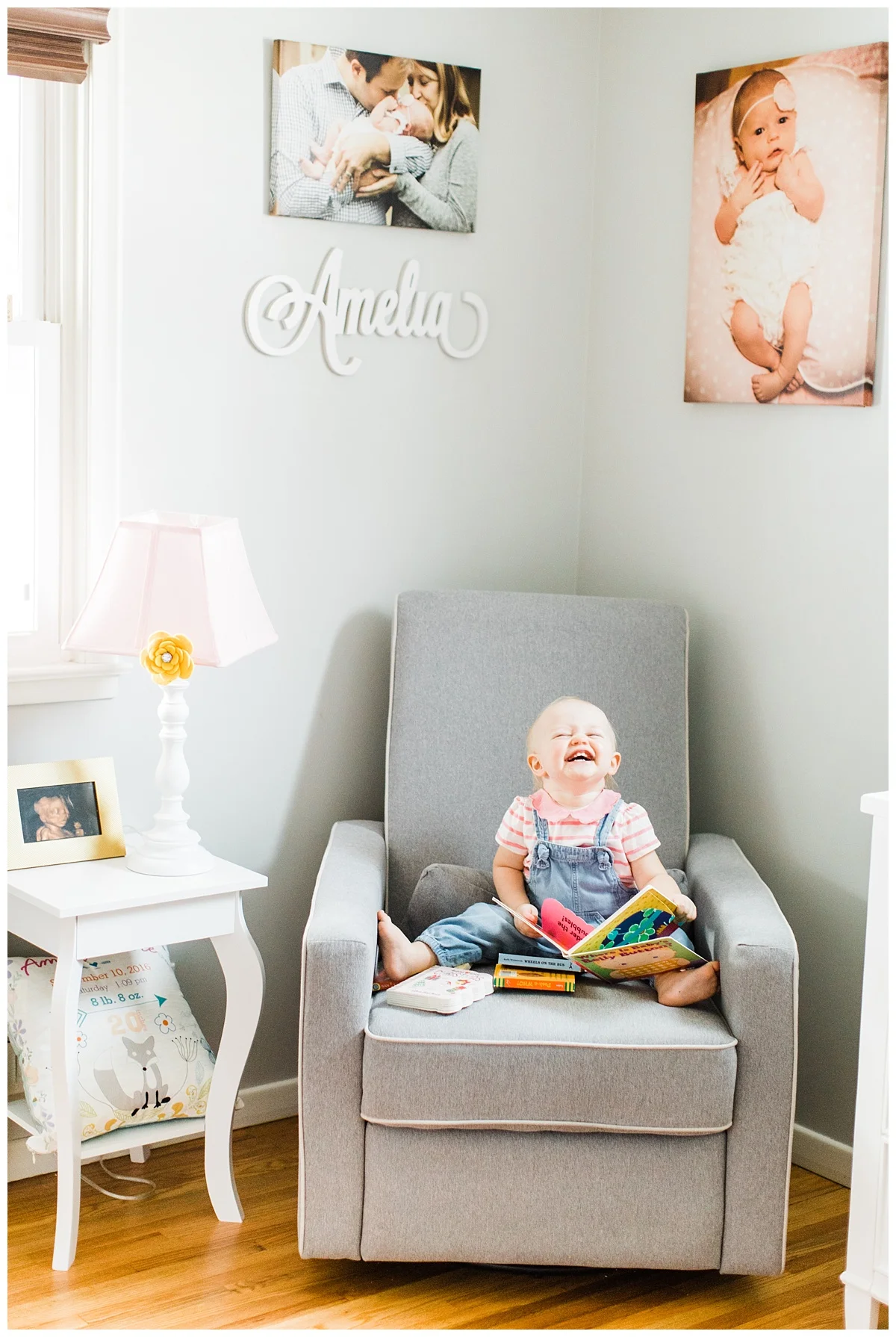 Baby milestone photos | 18 months | in-home lifestyle | Edina Family Photographer | Photos by Hyojin Oberg