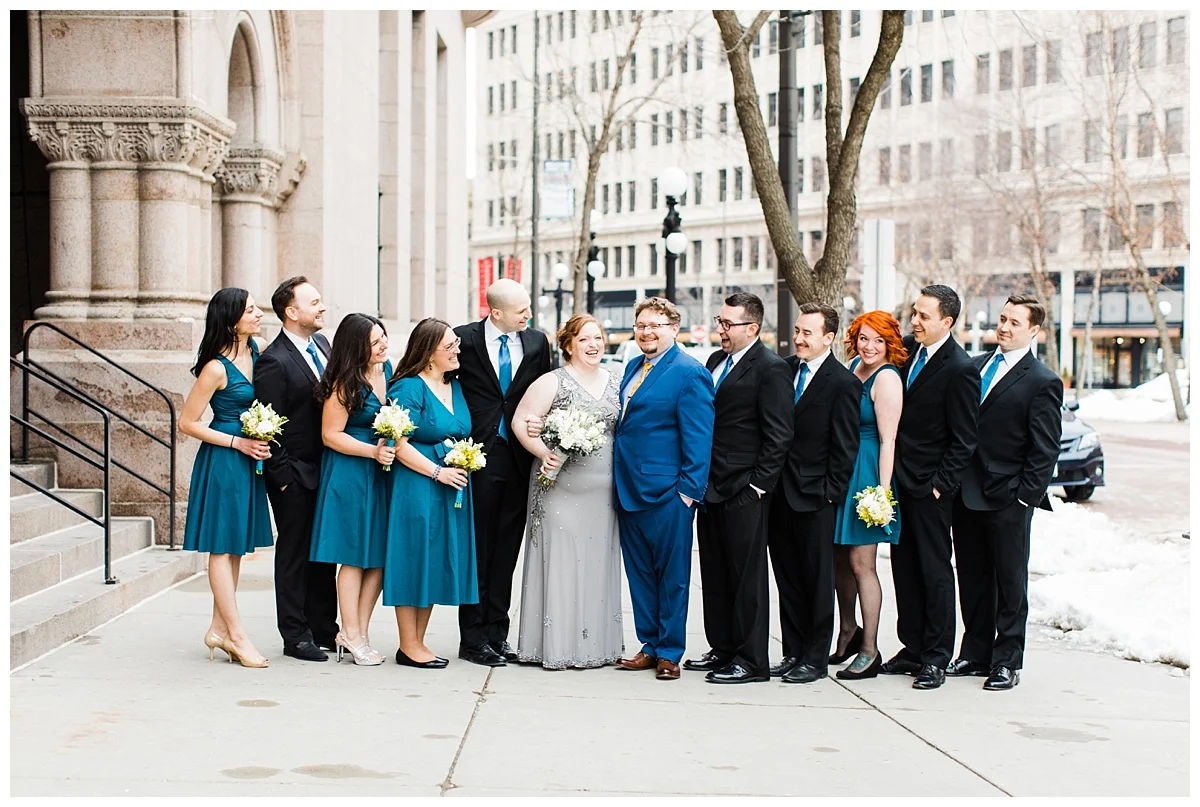 st. paul wedding | landmark center wedding | photos by hyojin oberg
