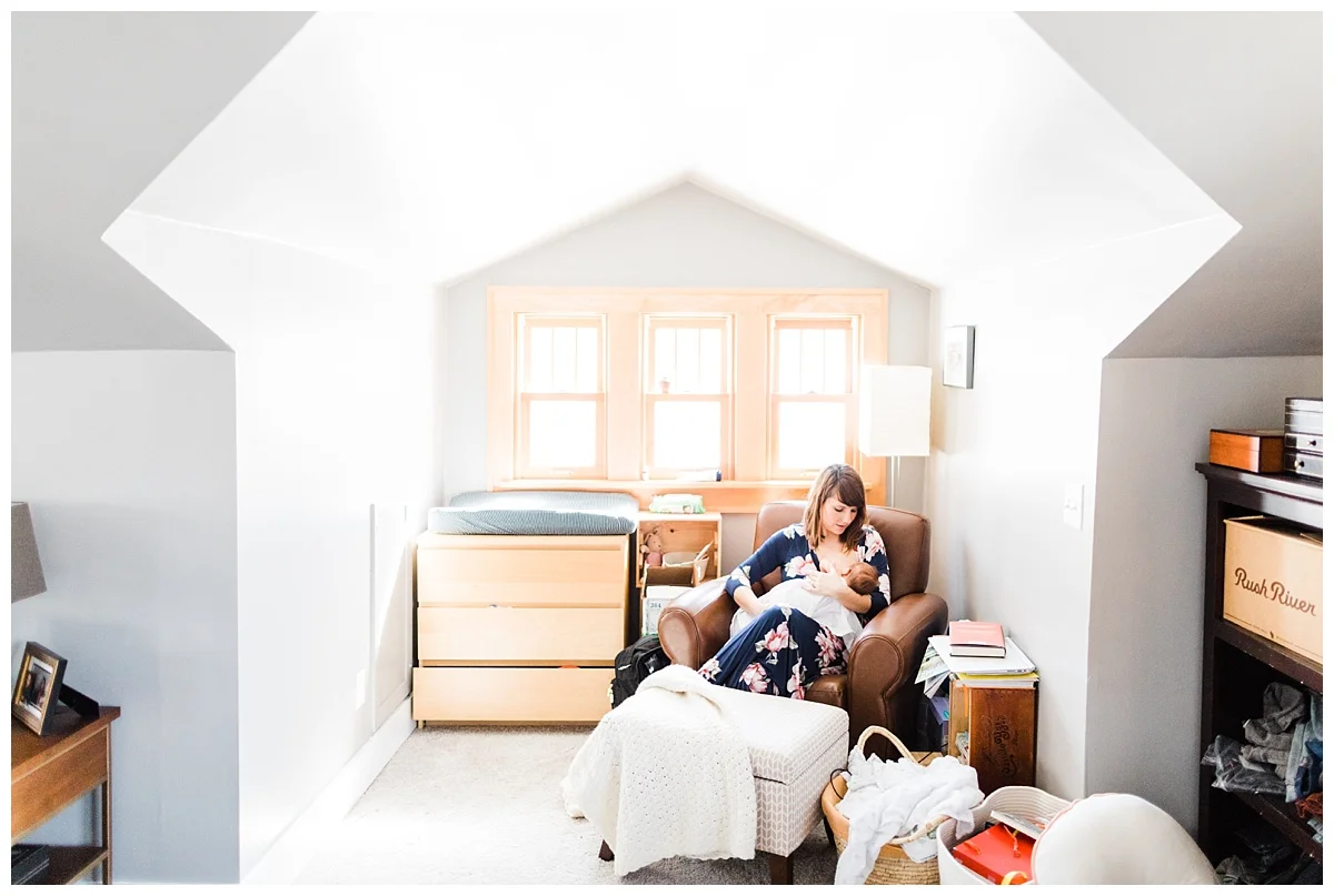 Minneapolis in-home newborn session | Newborn Photos | Lifestyle Newborn Photos | Minneapolis Family Photographer