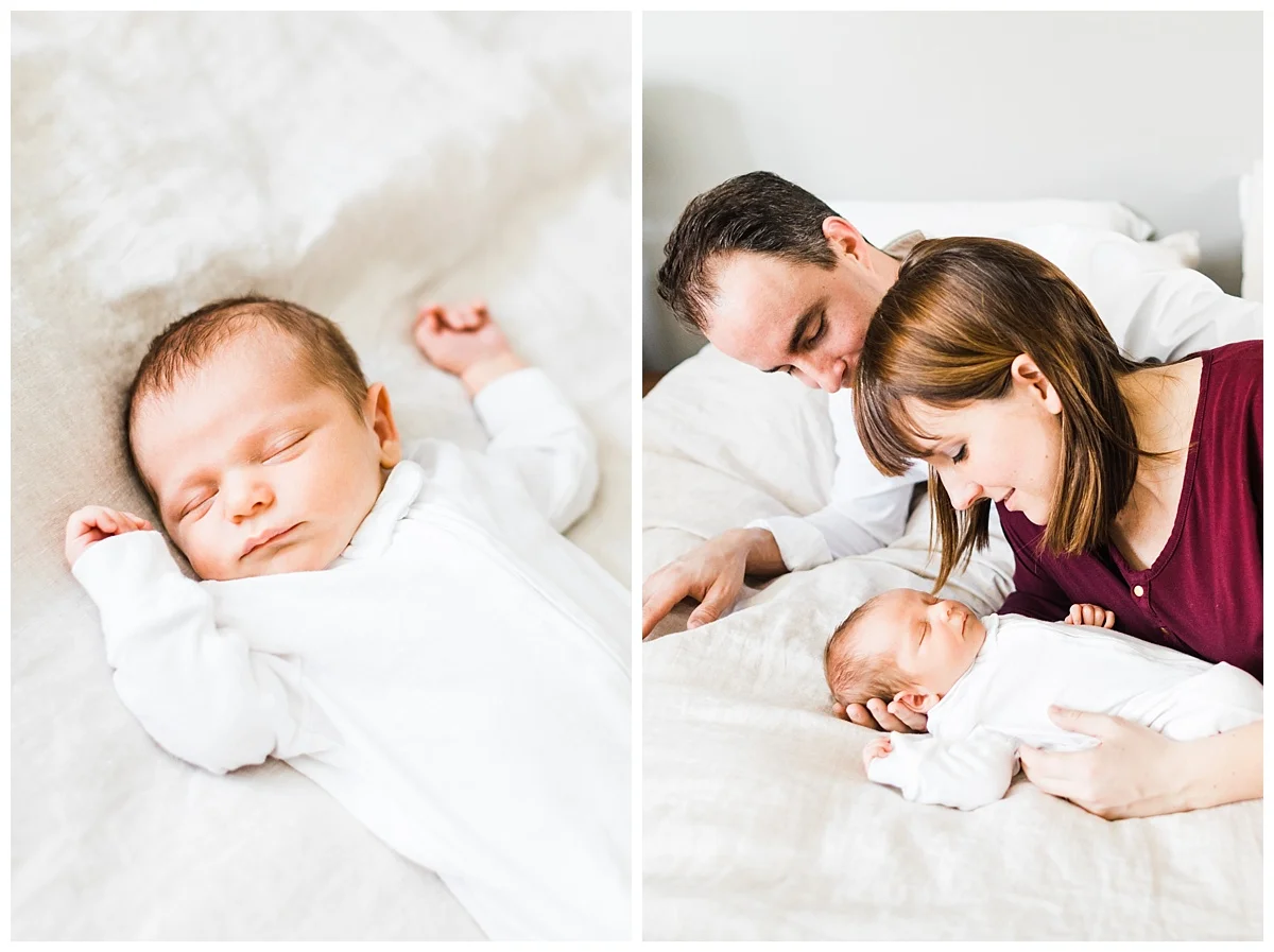 Minneapolis in-home newborn session | Newborn Photos | Lifestyle Newborn Photos | Minneapolis Family Photographer