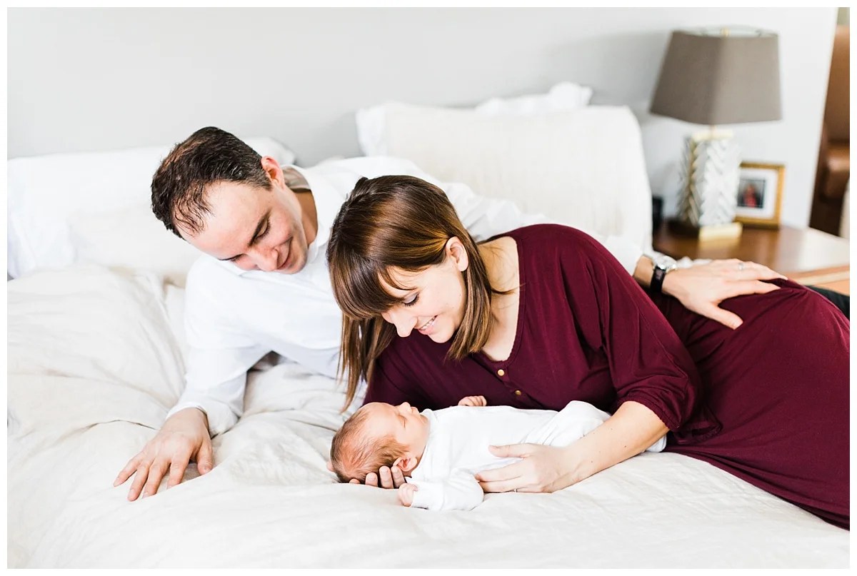 Minneapolis in-home newborn session | Newborn Photos | Lifestyle Newborn Photos | Minneapolis Family Photographer