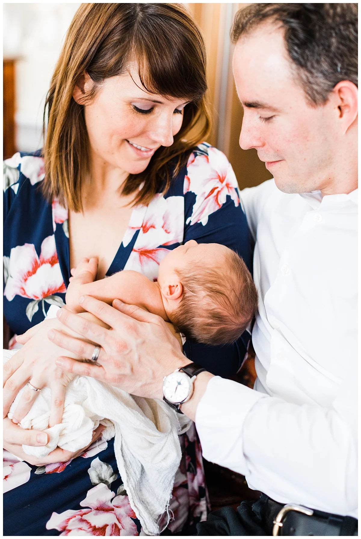 Minneapolis in-home newborn session | Newborn Photos | Lifestyle Newborn Photos | Minneapolis Family Photographer