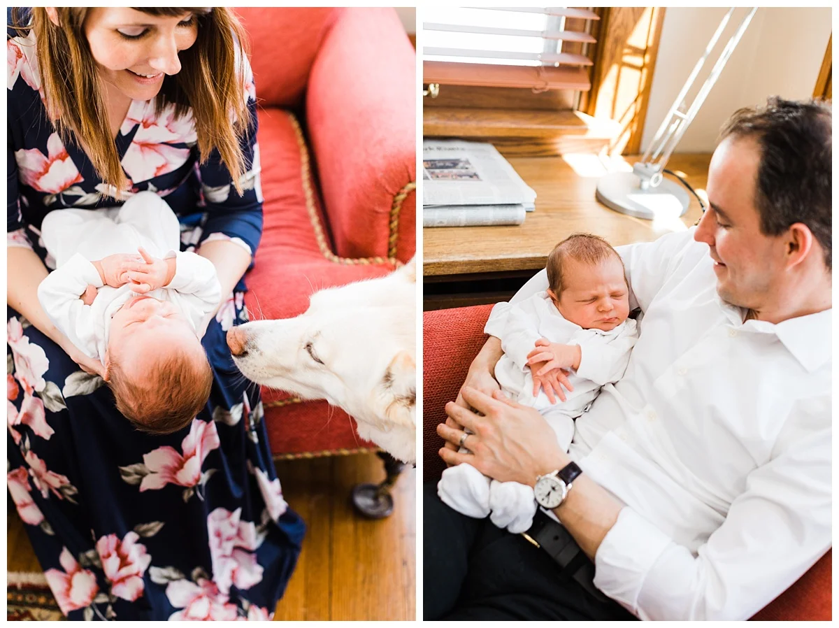 Minneapolis in-home newborn session | Newborn Photos | Lifestyle Newborn Photos | Minneapolis Family Photographer