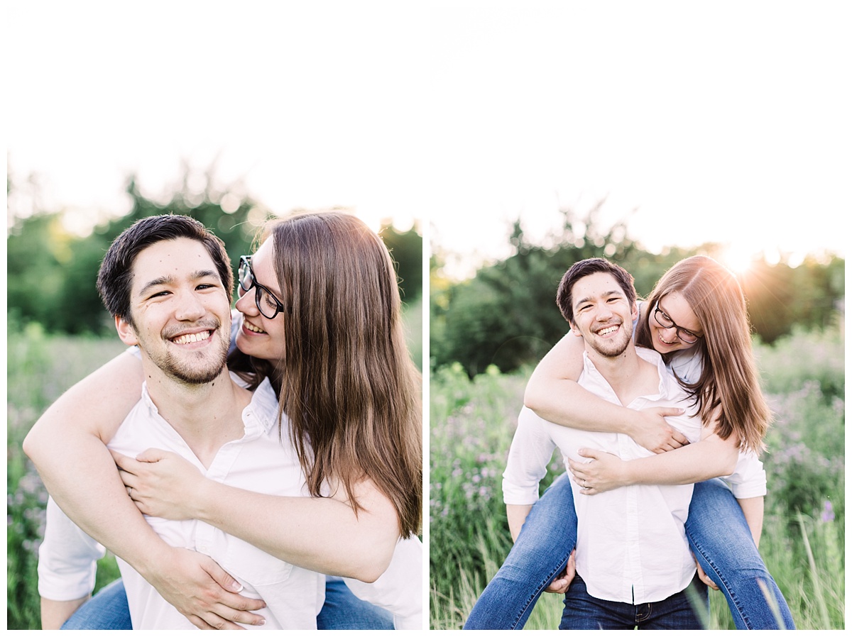 Minneapolis Wedding Photographer | Minneapolis Engagement | St. Paul Engagement Photos | Photos by Hyojin Oberg | Silverwood Park | Rustic Engagement Photos in Minneapolis