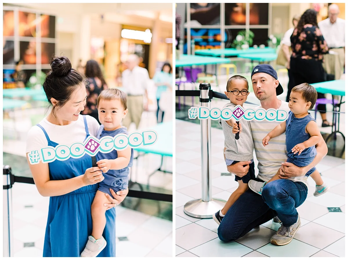 minneapolis family photographer | minneapolis influencer|  minneapolis family volunteer | volunteering with kids | scooby-doo | doogood | feeding america 