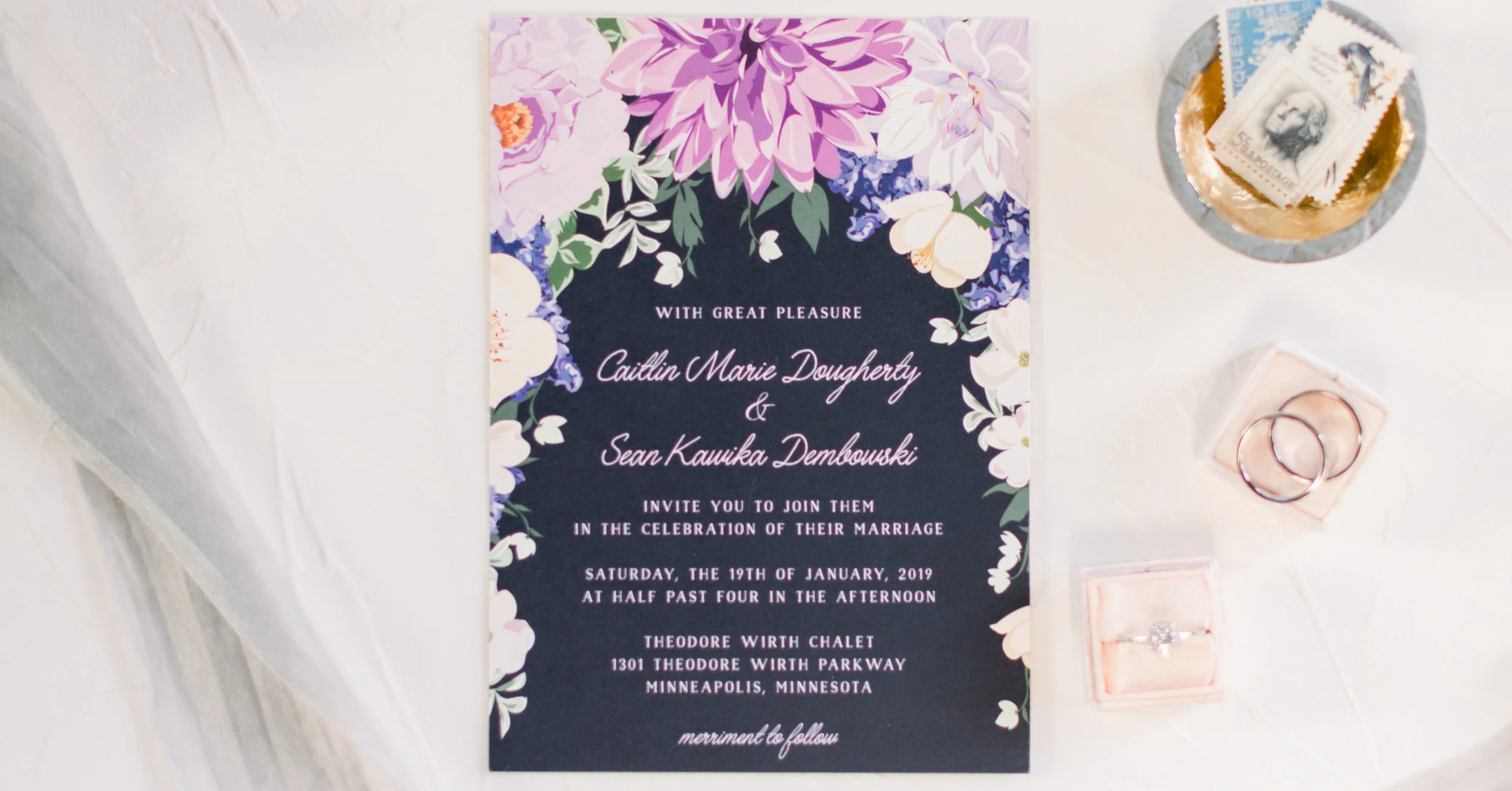 Intimate Winter Chalet Wedding in Minneapolis, MN