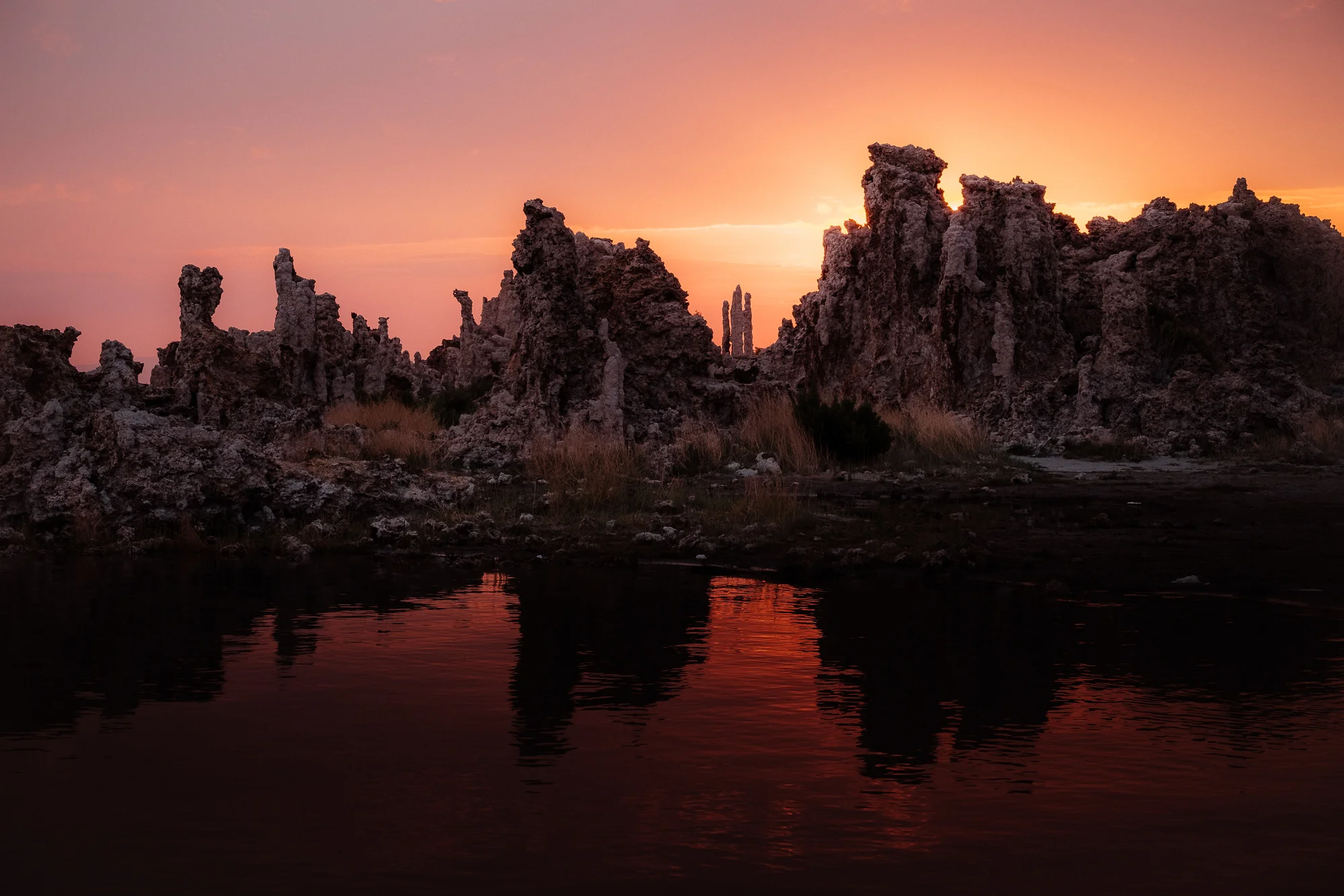 Sunrise over the Tufa, Mono Lake