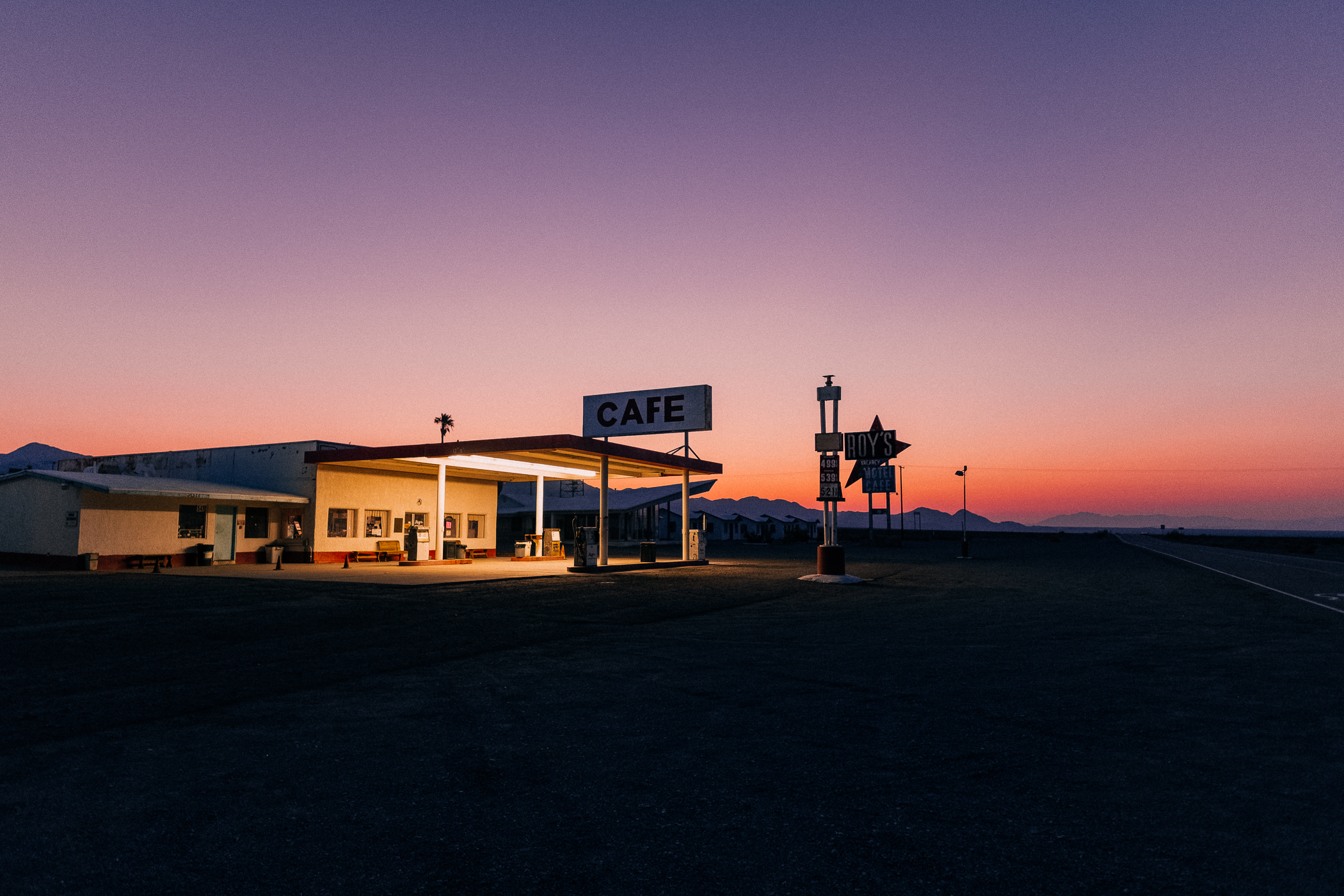 Roy's Motel & Cafe on Route 66