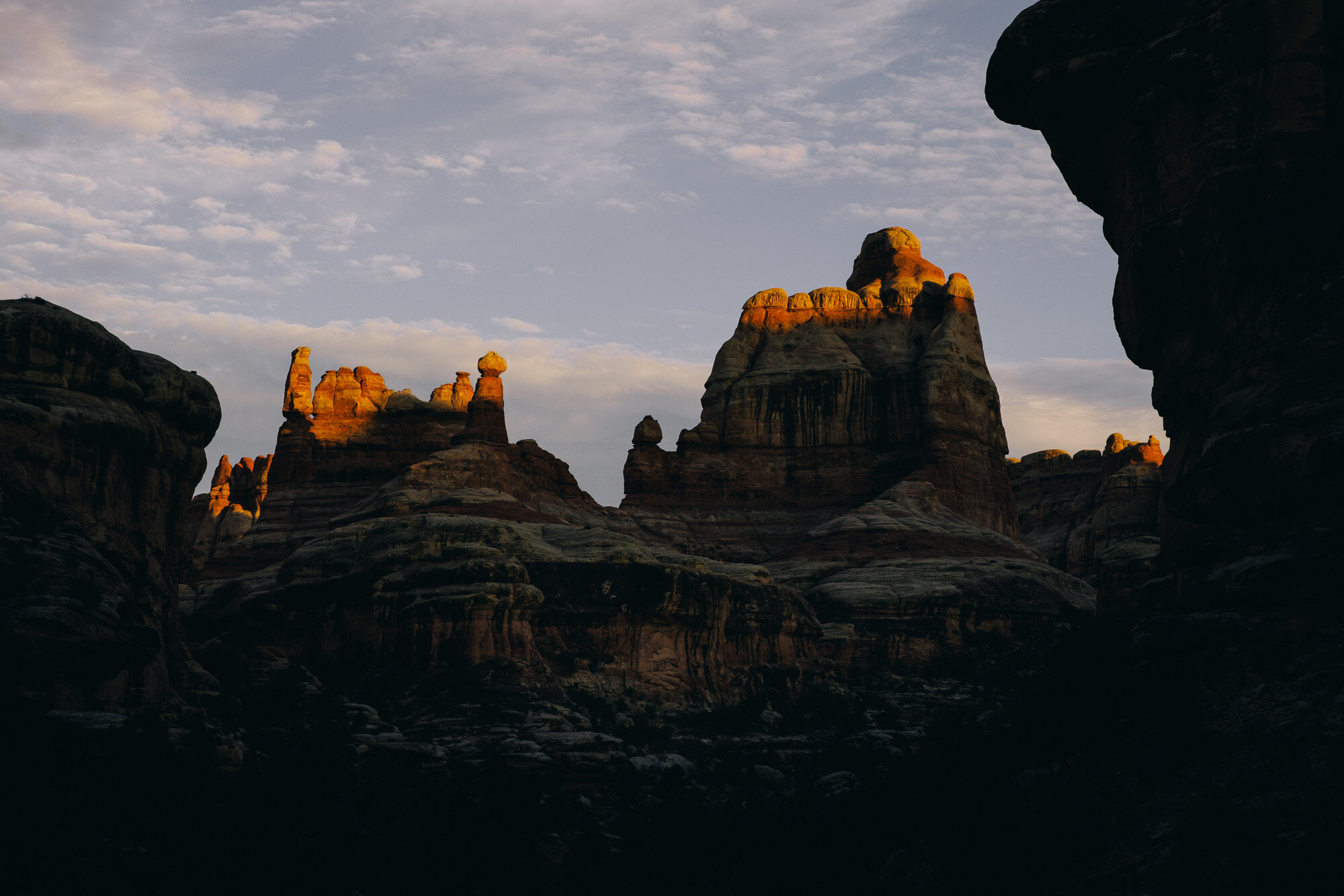 Sunset on Cedar Mesa