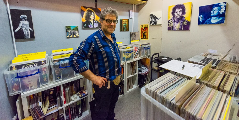 VINYL VANGUARD Simply passionate about all music. drop in and talk to mike about your musical taste, swap, buy and purchase from the collection of vinyl on offer.