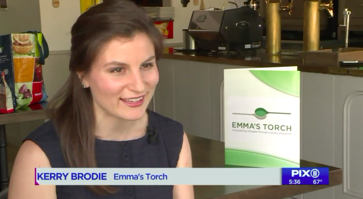Behind the Scenes: PIX11 Profiles Emma's Torch