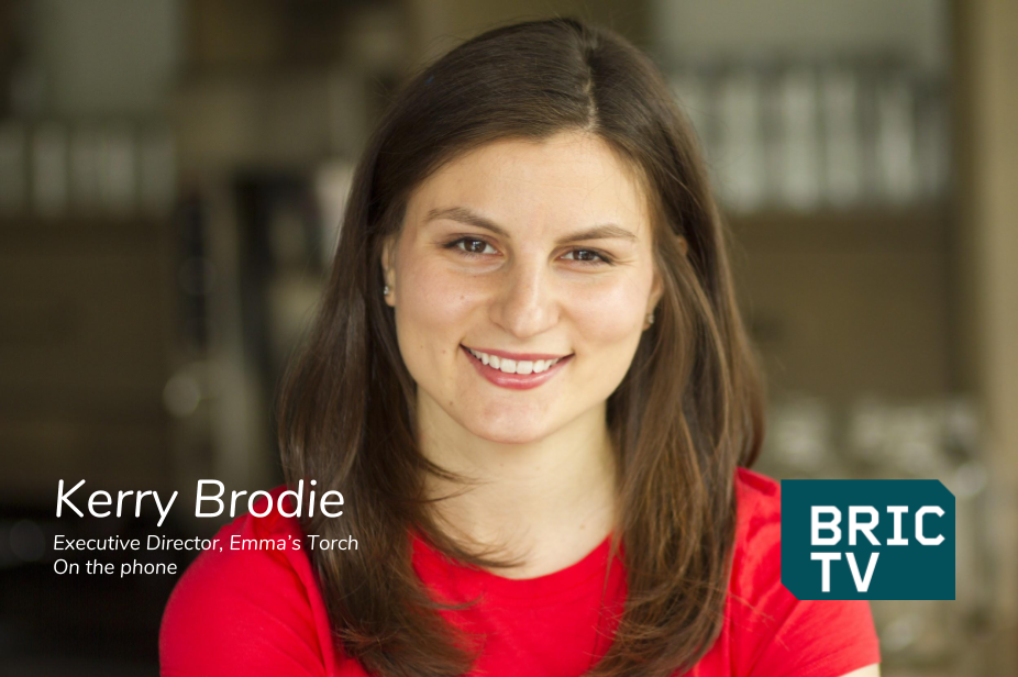 BRIC TV Interviews Kerry!