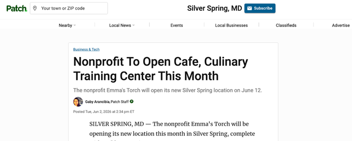 Emma’s Torch in Patch