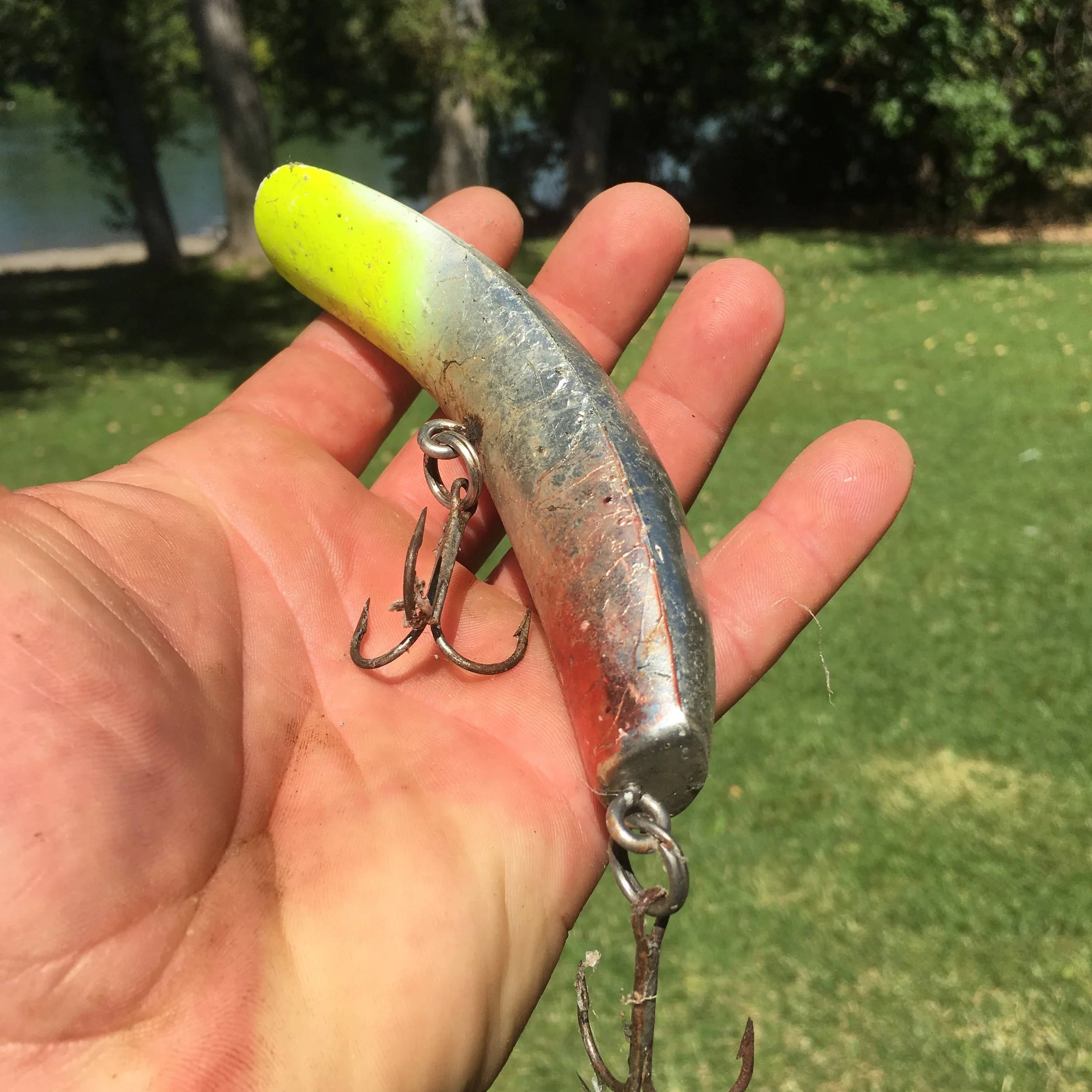 The old school Sacramento River throwback "frankenstein." Salmon Killer"