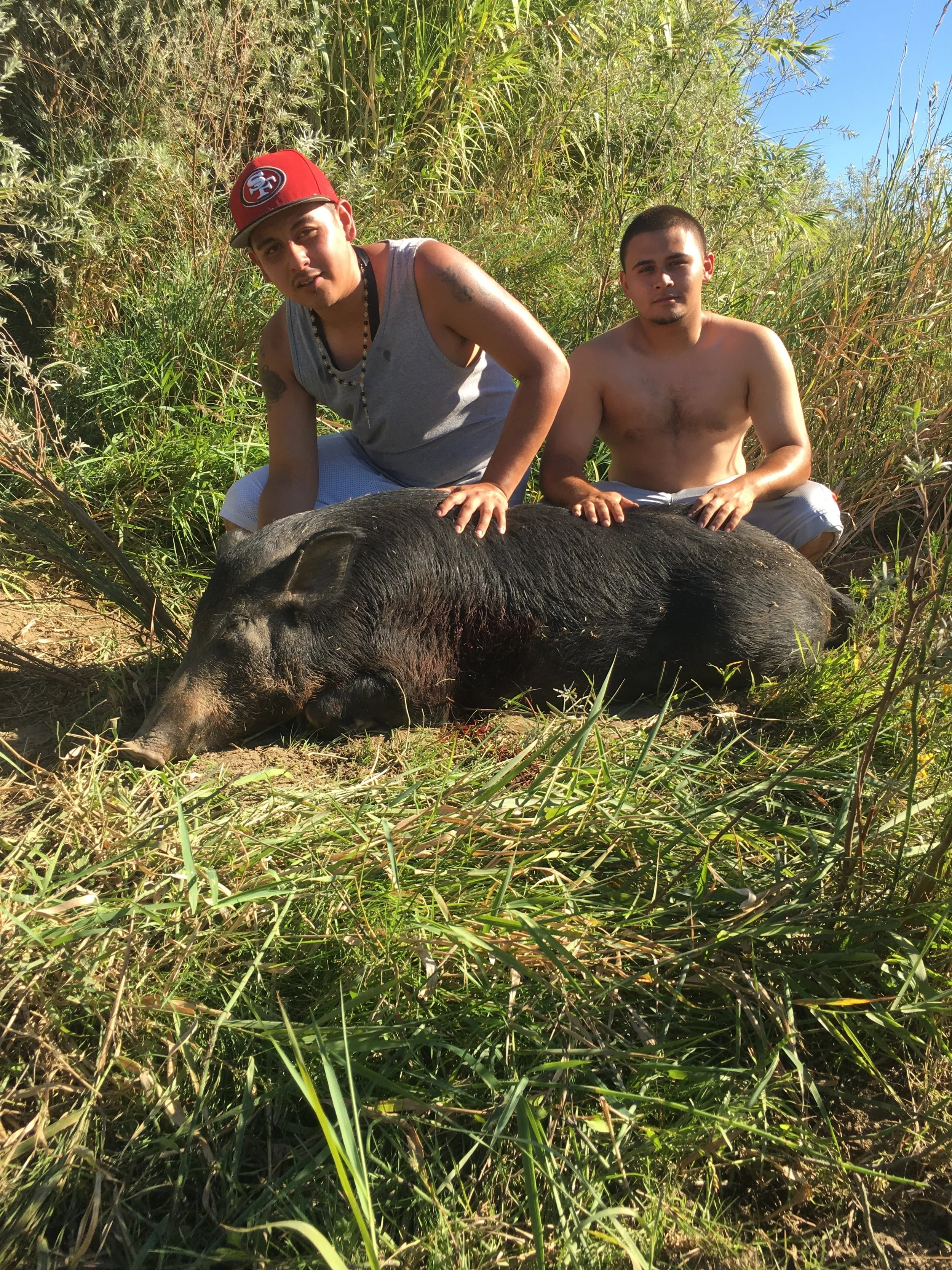 SalmonSacRiver.com Turns Salmon Fishing Trip Into Wild Hog trip