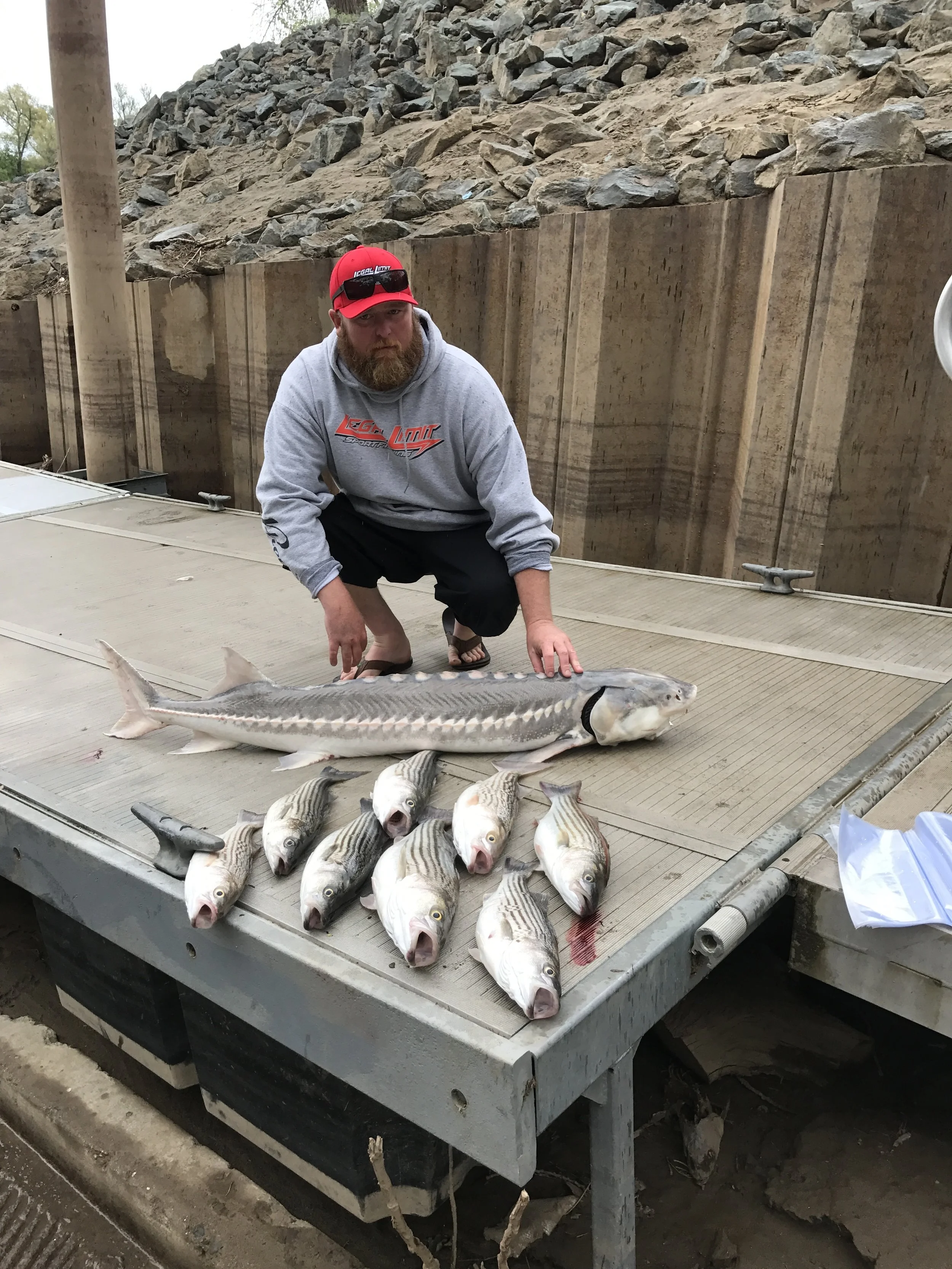 Cpt John McGee With A Days Catch On April 6, 2017
