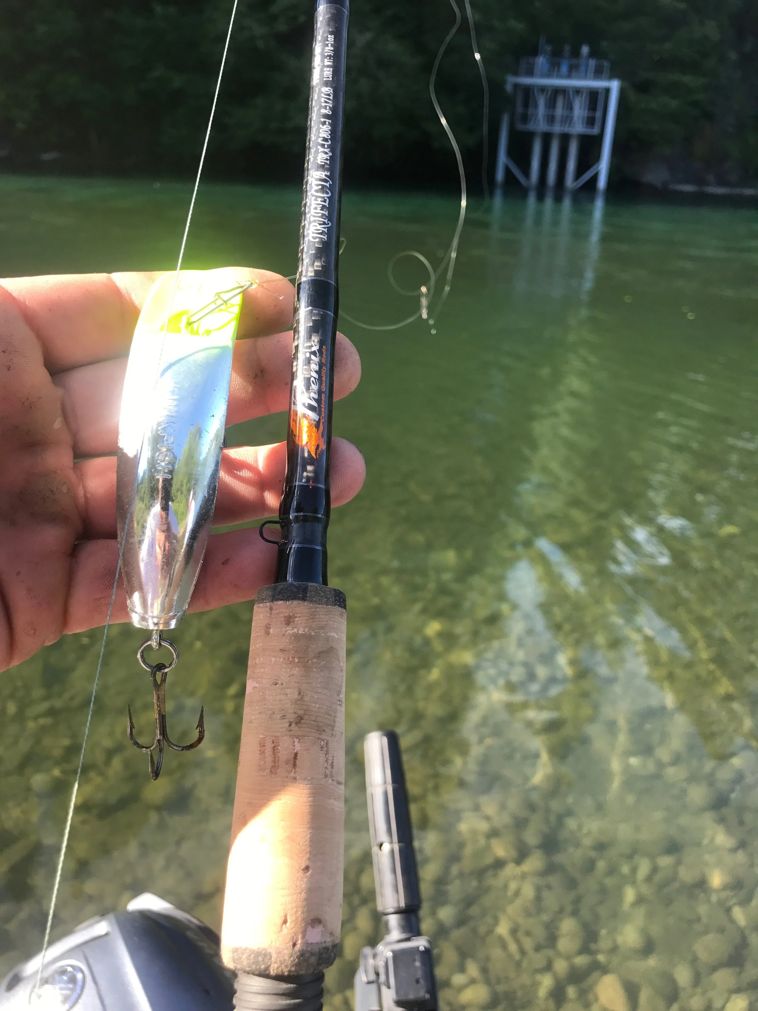 Mike Rasmussen Shows Off His Phenix Rods