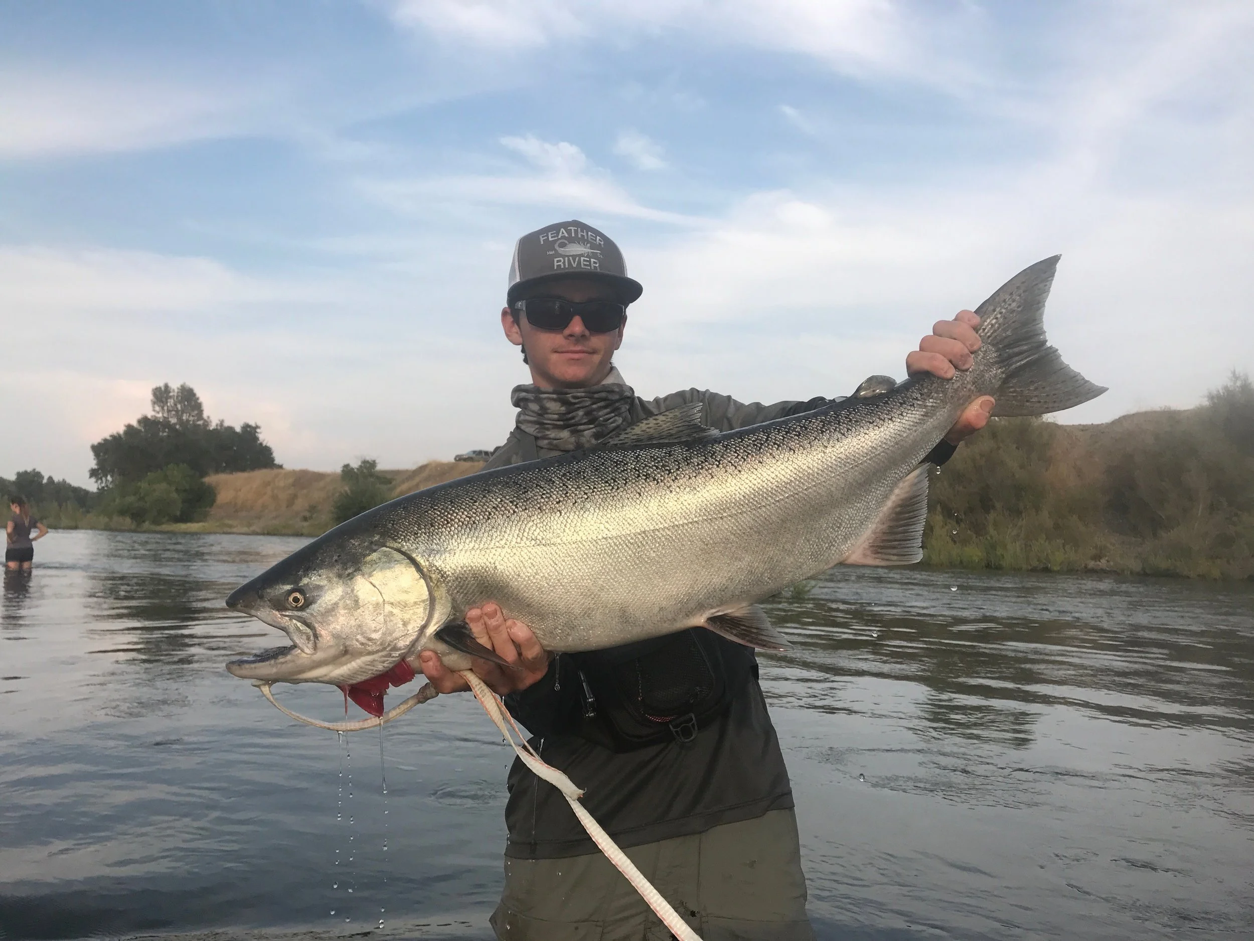Ryan Tripp Holding Some Feather River Chrome