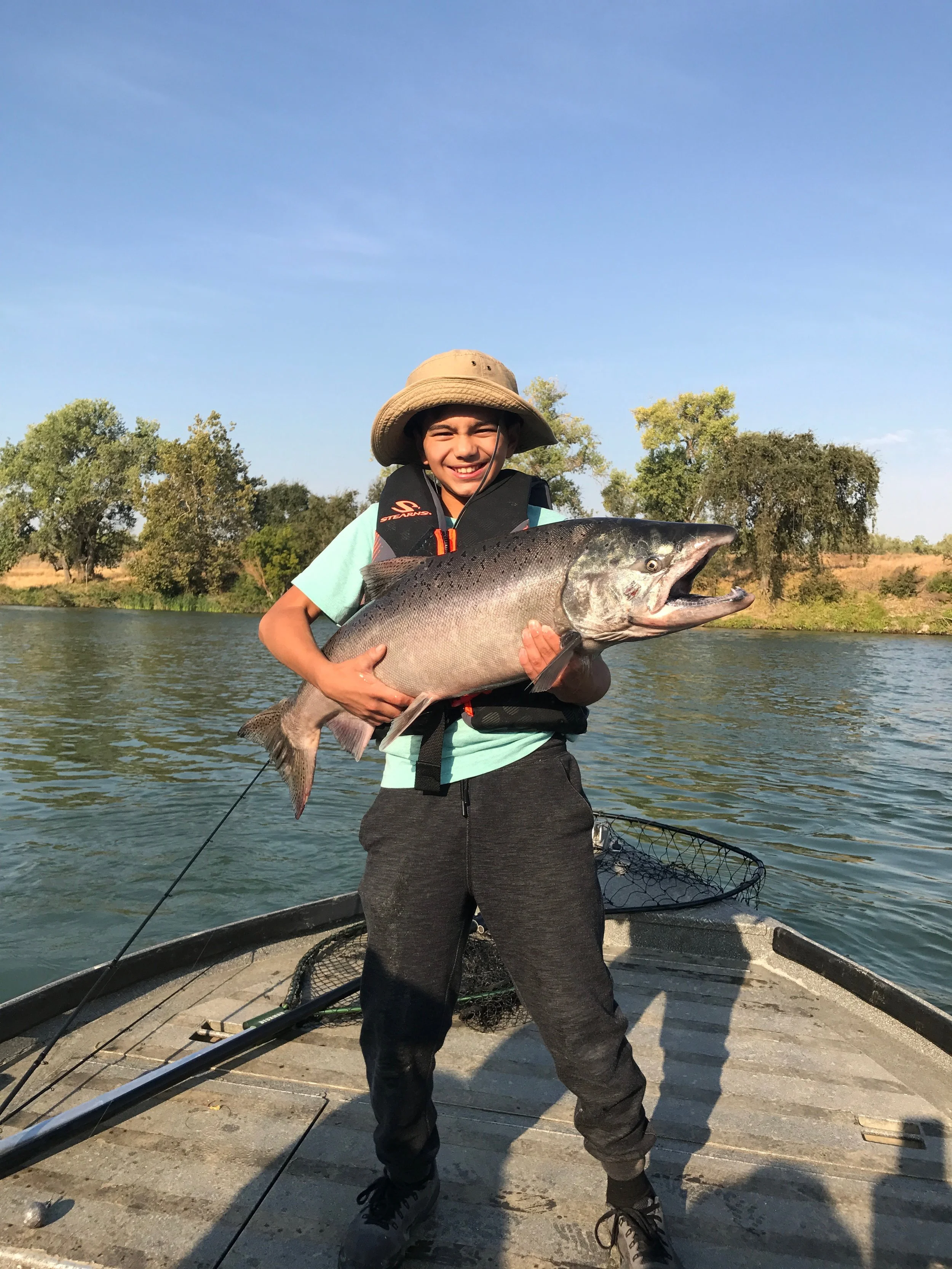 Kids First Salmon Caught On The Feather River