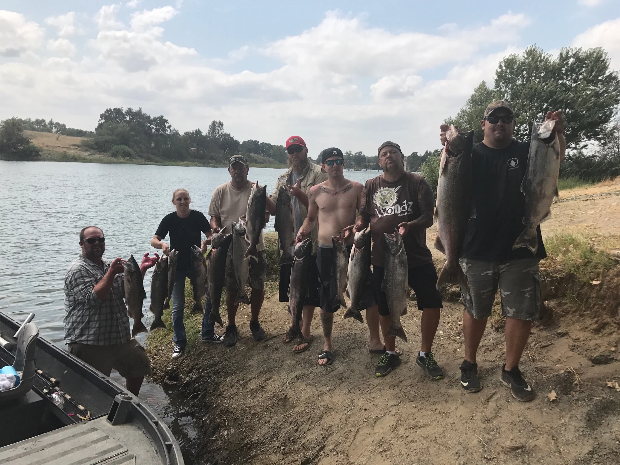 Big Limit Day On The Feather River Near Oroville, Ca