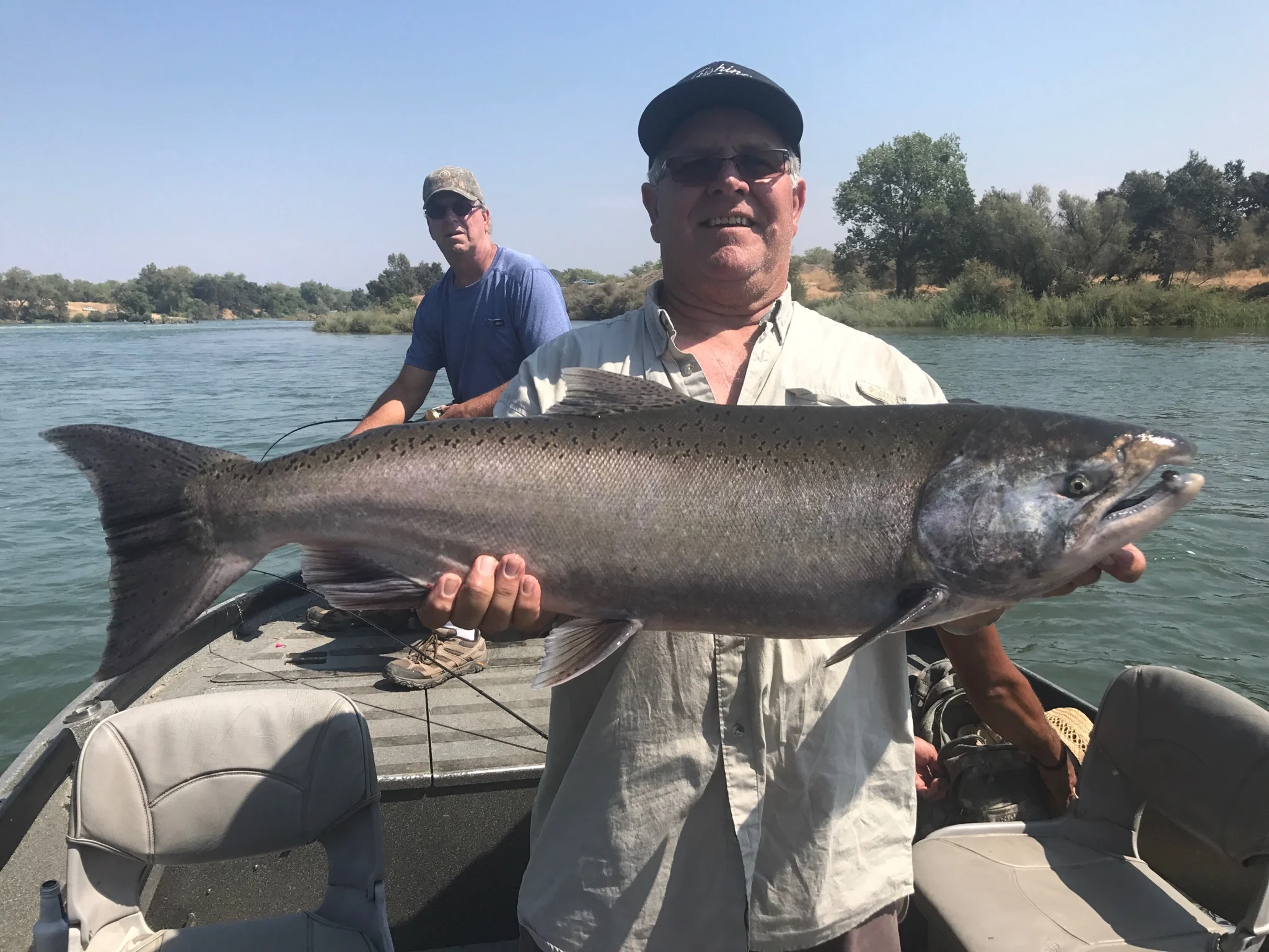 Feather River Salmon Fishing In September 2017