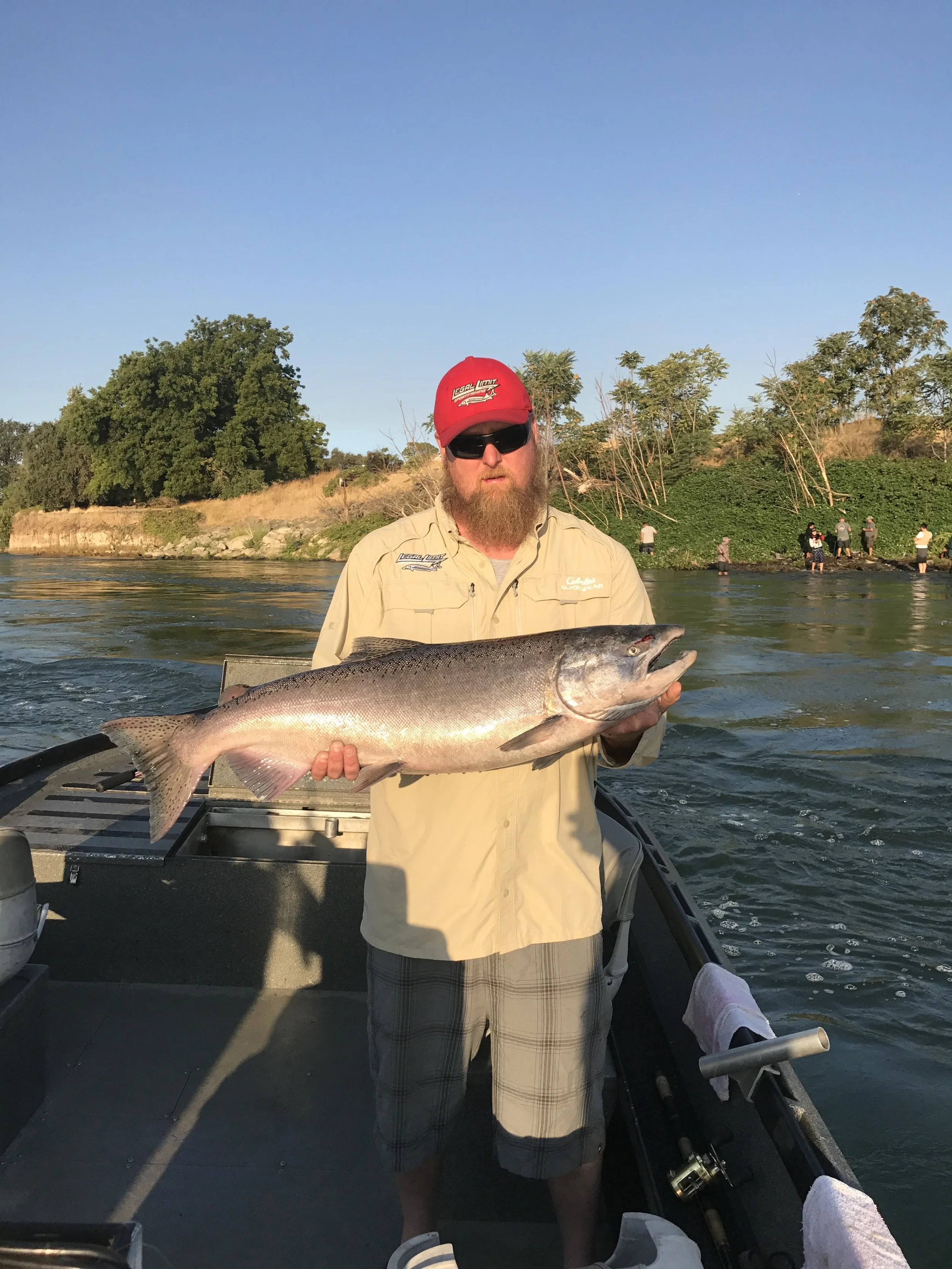 John McGee With A Feather River Salmon