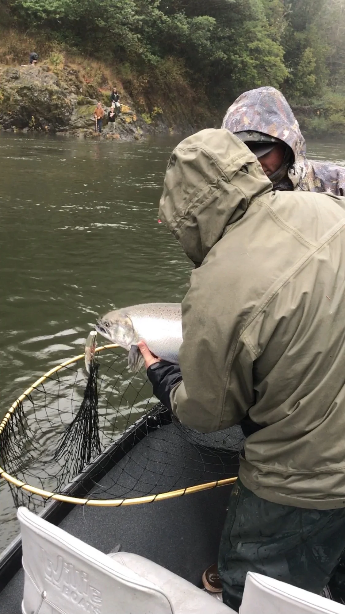 Chrome Smith River Salmon Pushing up River!!