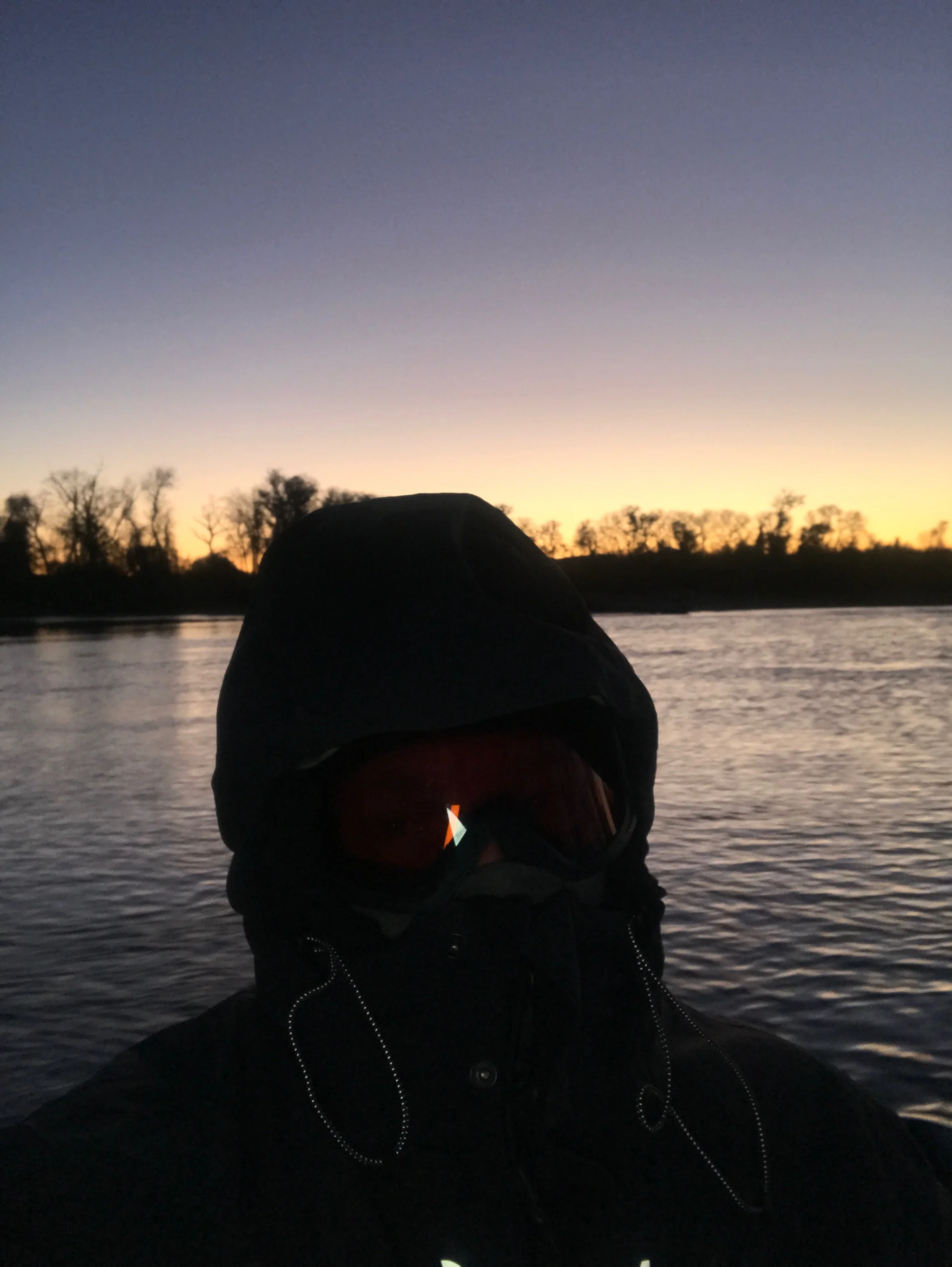 Salmon Fishing On The Sacramento River In December 2017