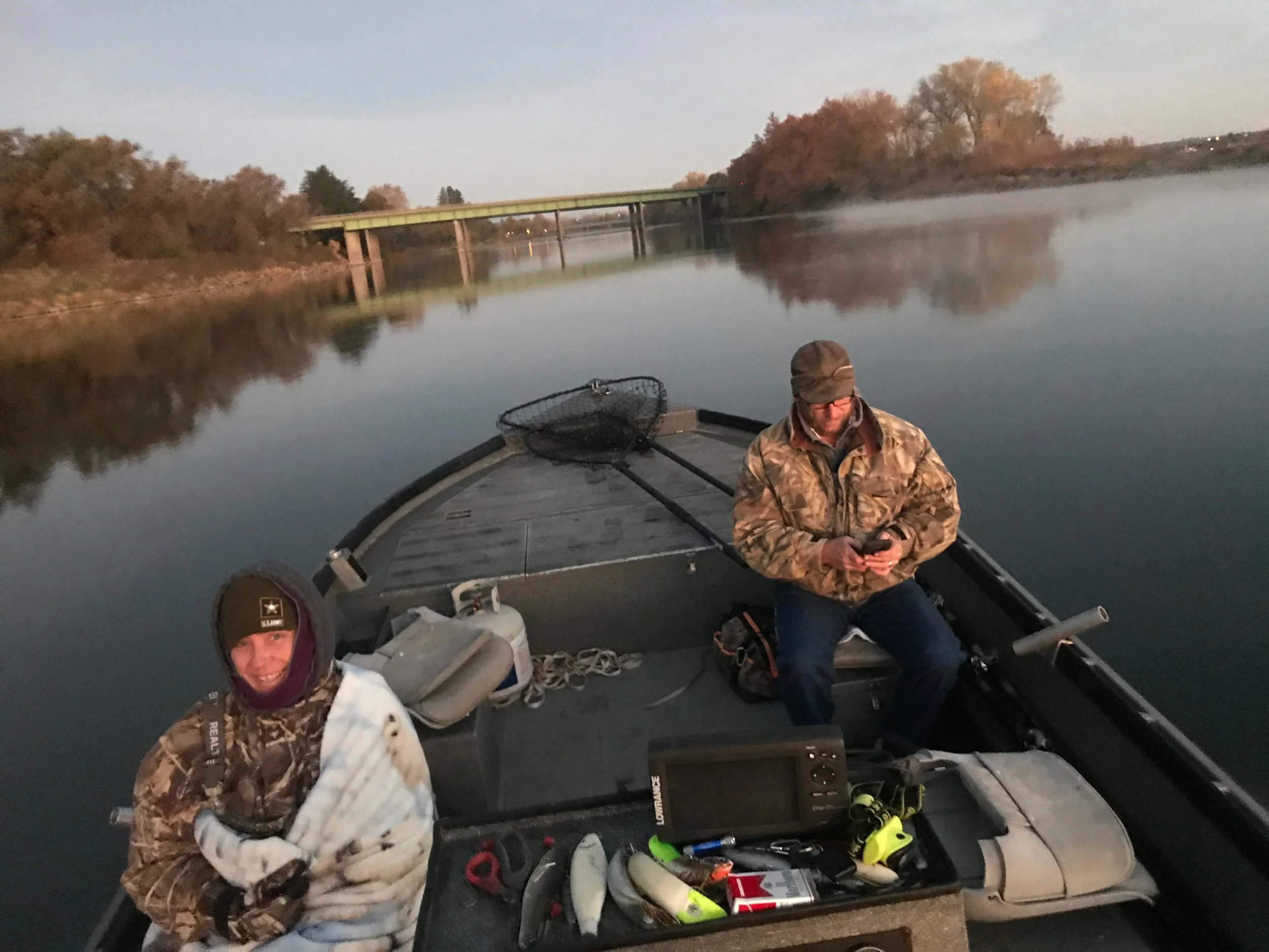 A Morning Commute To The Salmon Fishing Grounds On The Sacramento River