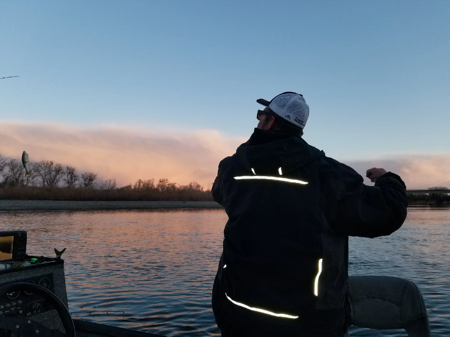 Fishing Guide Mike Rasmussen On The Sacramento River