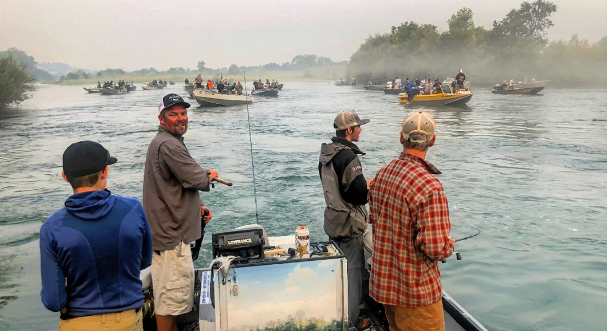Barge Hole On The Sacramento River