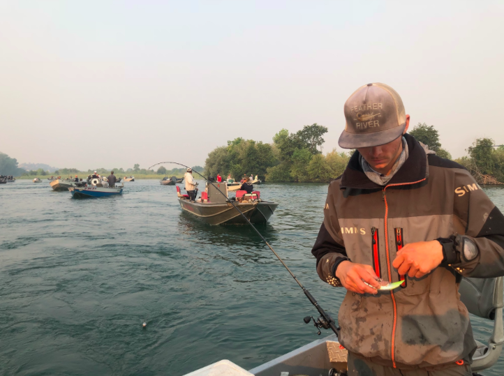 Ryan Trip On The Sacramento River At The Barge Hole