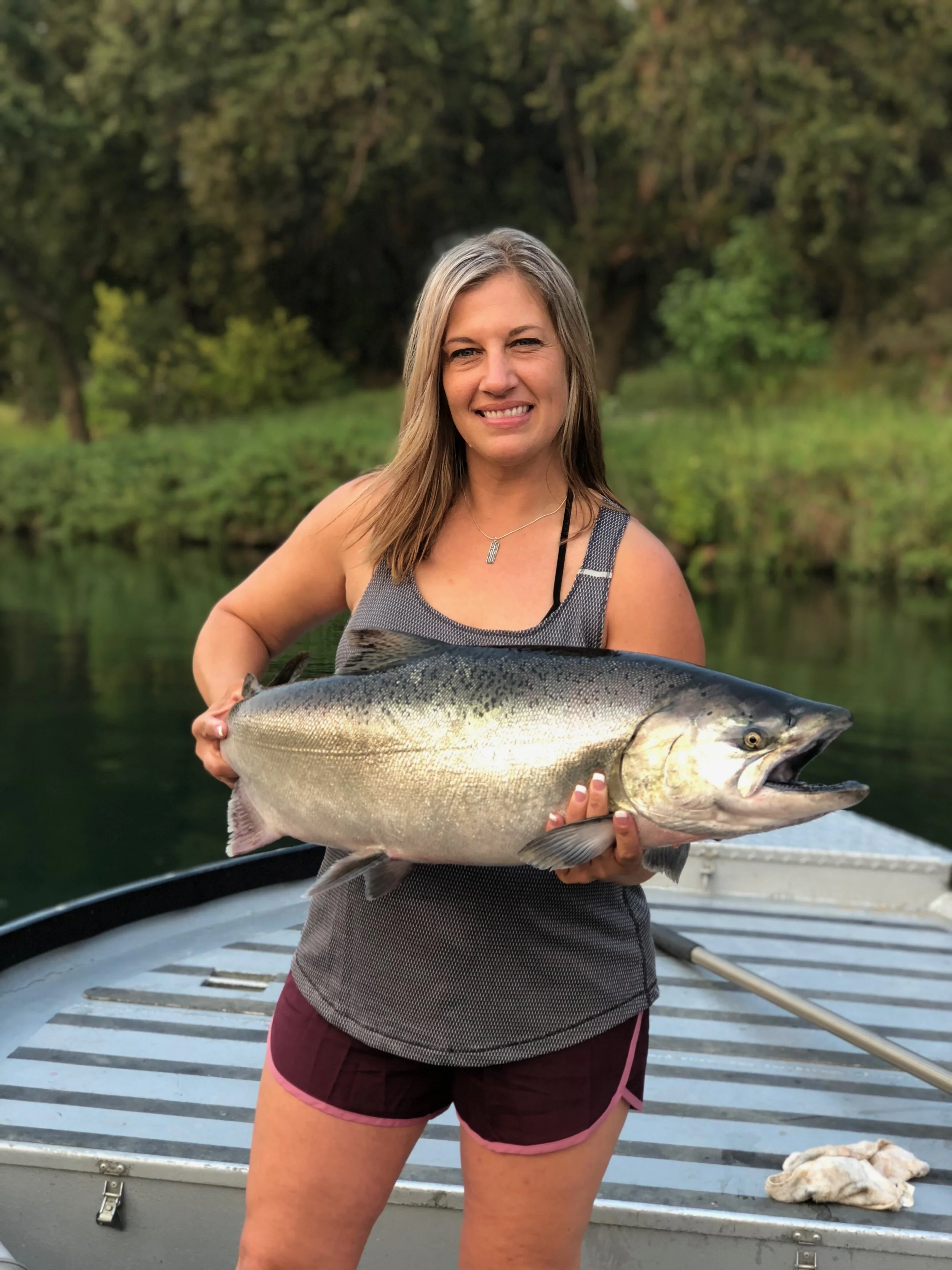 Beautiful Sacramento River Salmon Photo