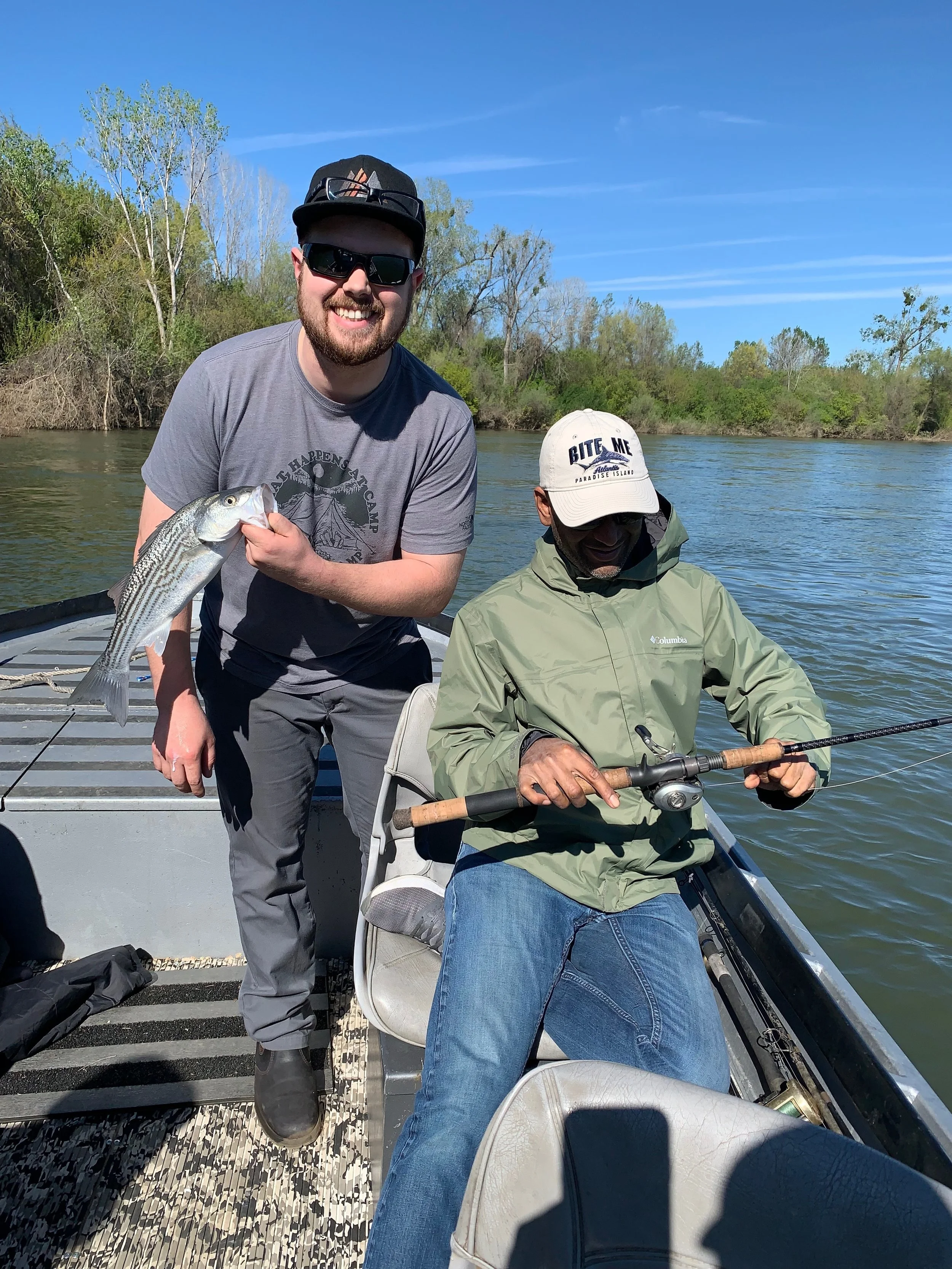 Two Guest Having A Great Time On The Feather River