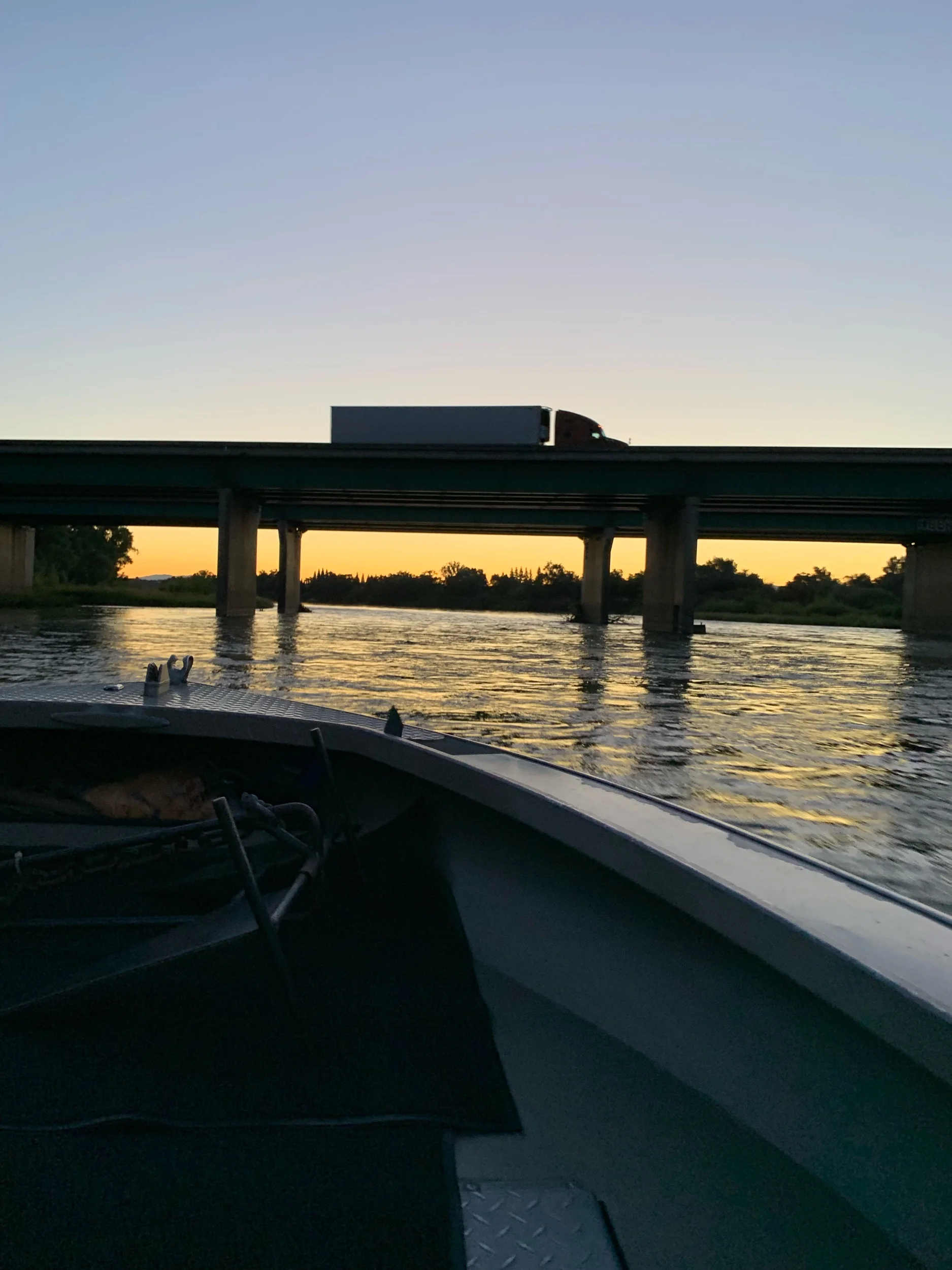 Early Morning Fishing Charter On The Sacramento River