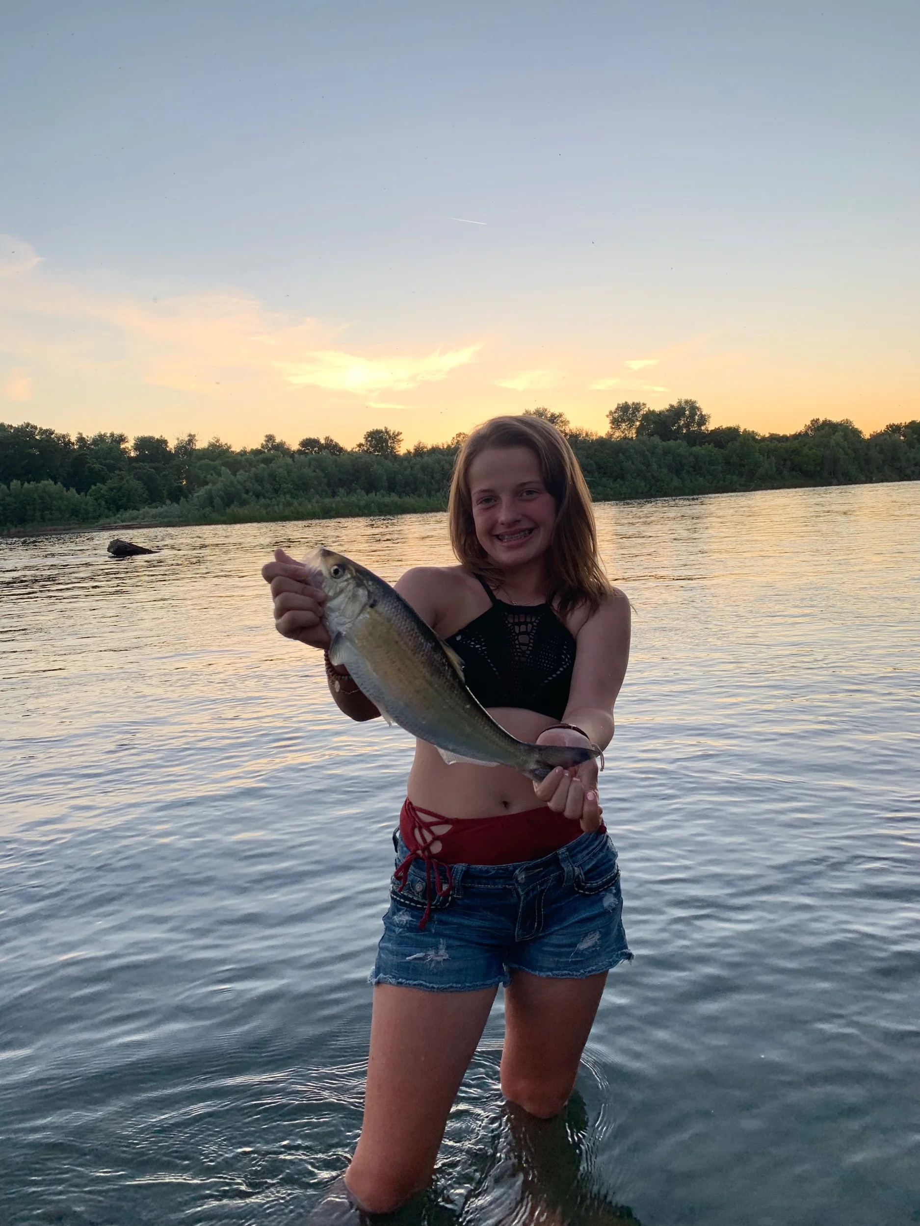 First American Shad For This Young Ladie