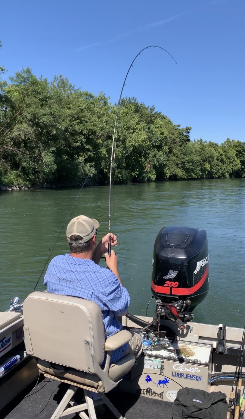 Captain Dave Jacobs On The Sacramento River
