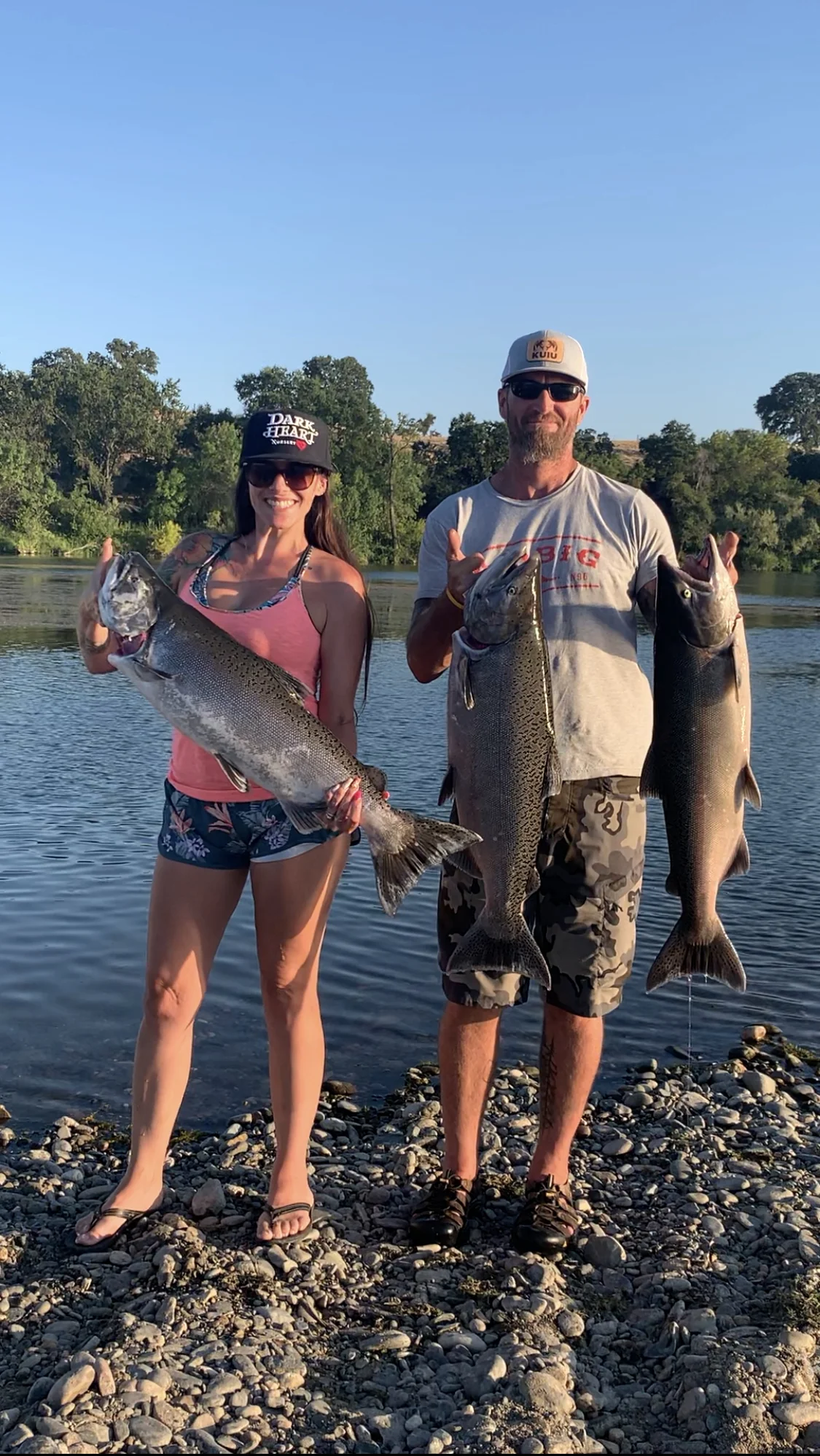Husband And Wife On The Sacramento River August 1, 2019